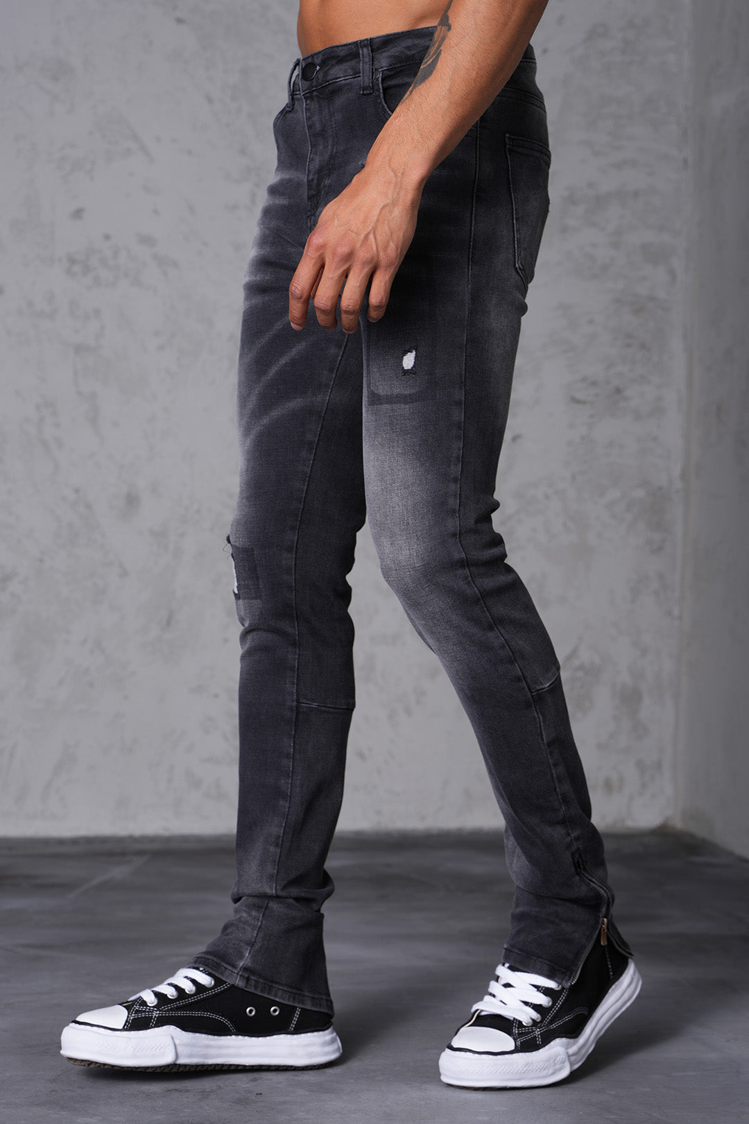 ZIPPED JEAN LL46-12