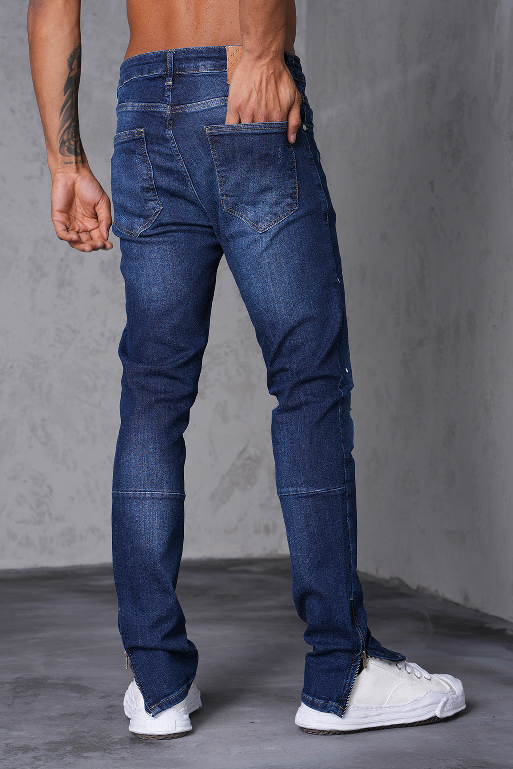JEANS ZIPPED LL46-9