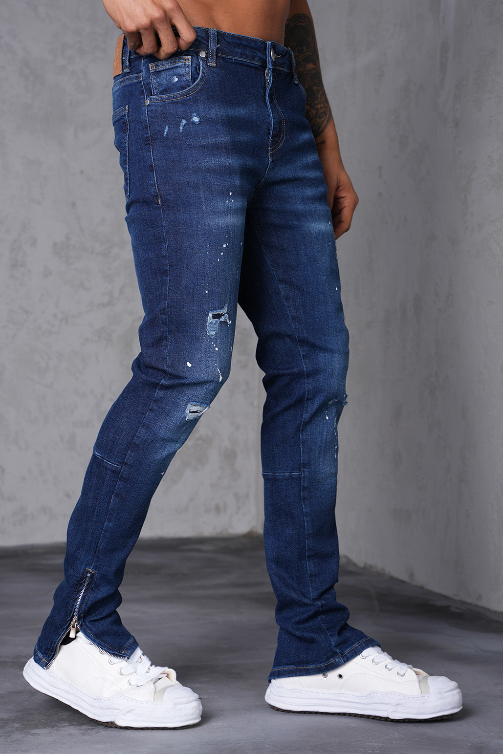 JEANS ZIPPED LL46-9