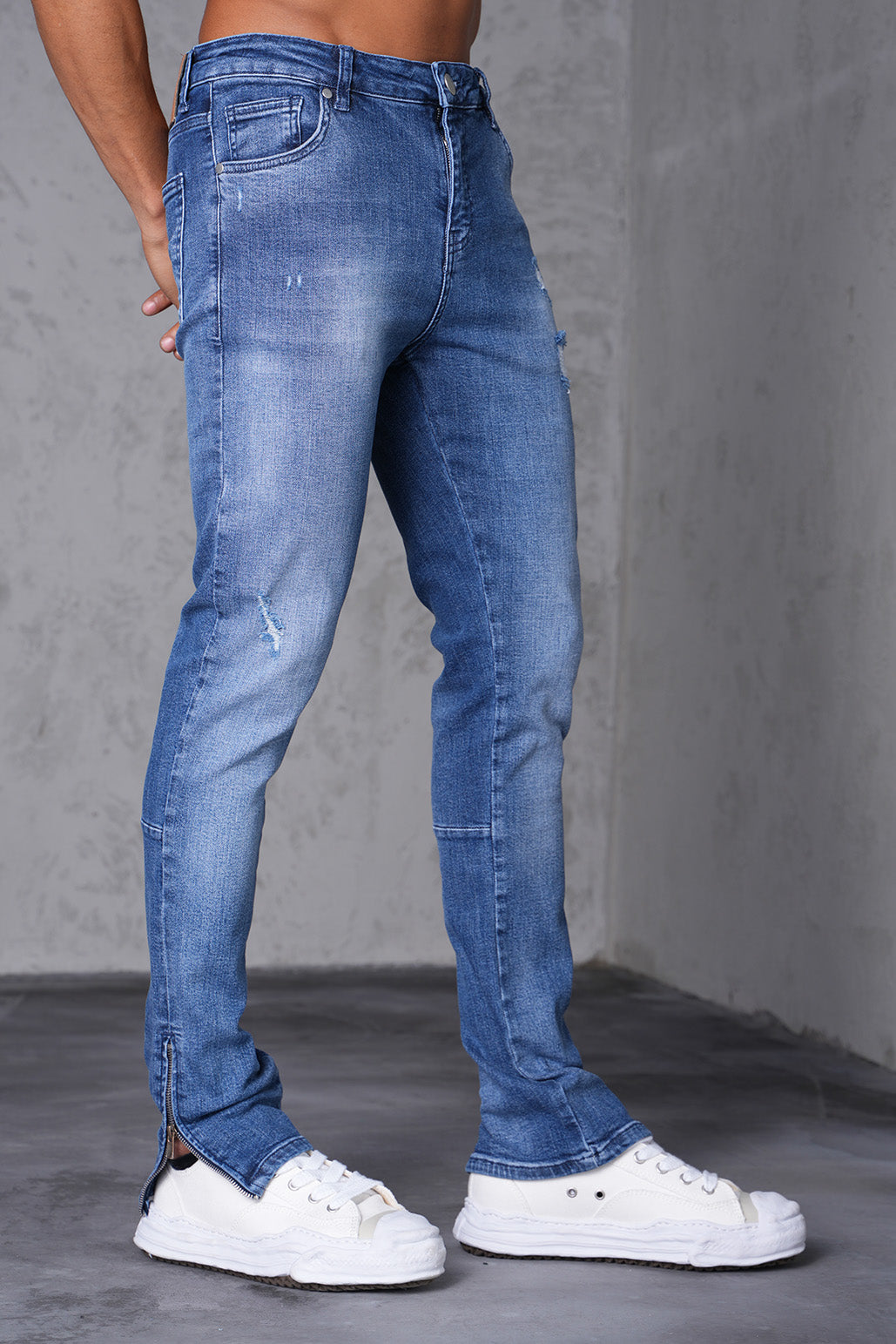 ZIPPED JEAN LL46-4
