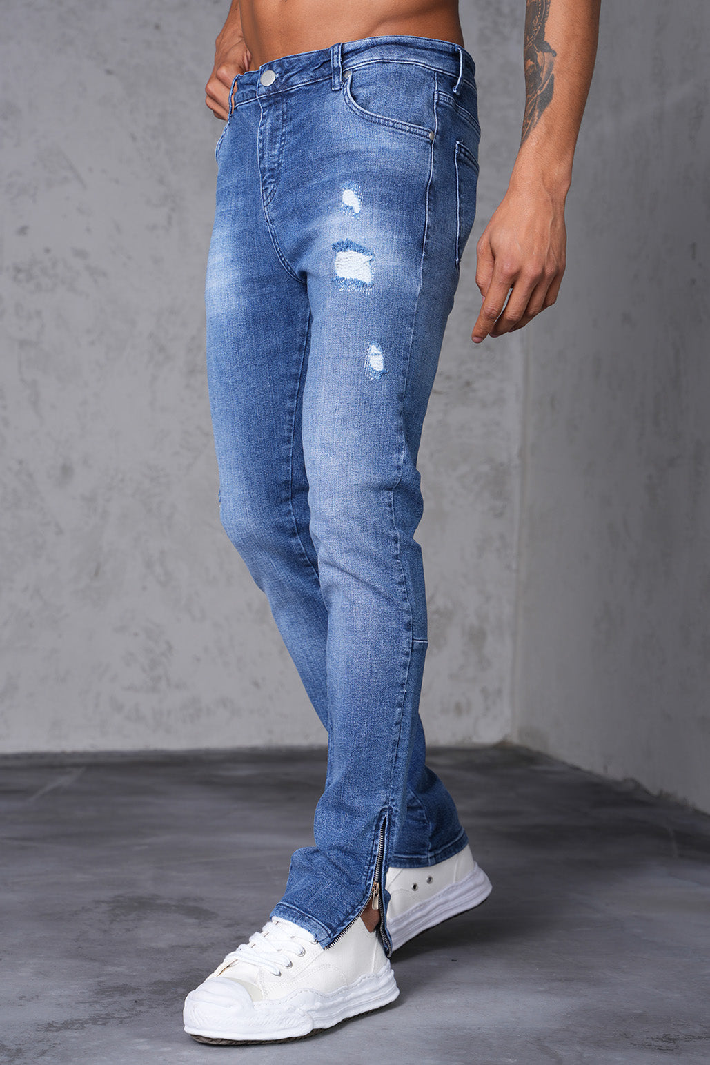 ZIPPED JEAN LL46-4