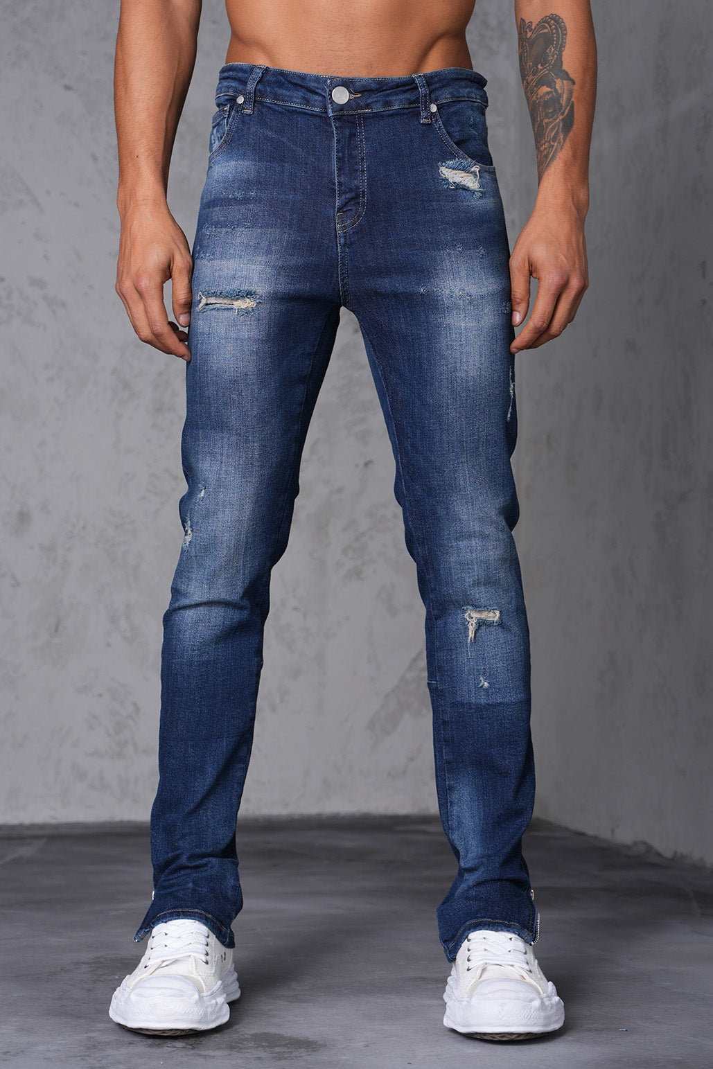 ZIPPED JEAN LL46-2