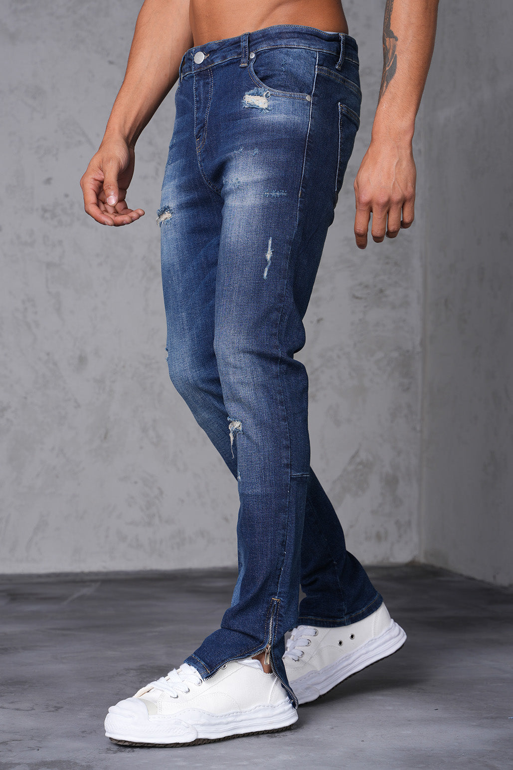 ZIPPED JEAN LL46-2