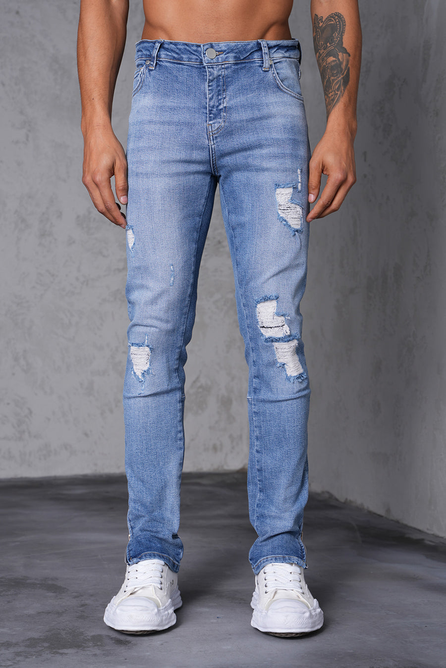 JEAN ZIPPED LL46-8