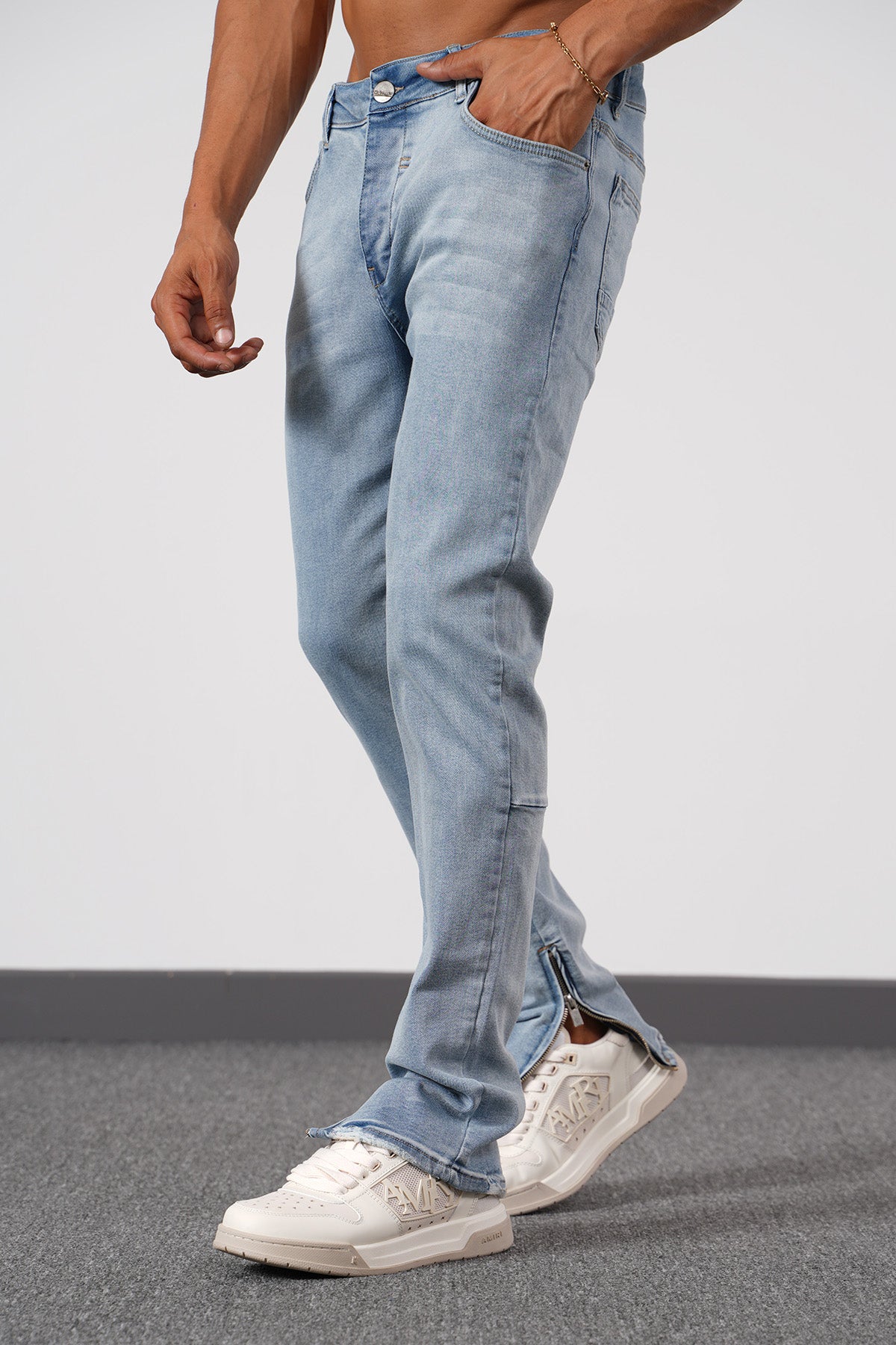 ZIPPED JEAN LL200087