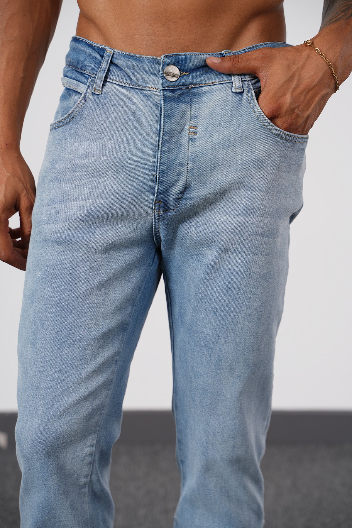 ZIPPED JEAN LL200087