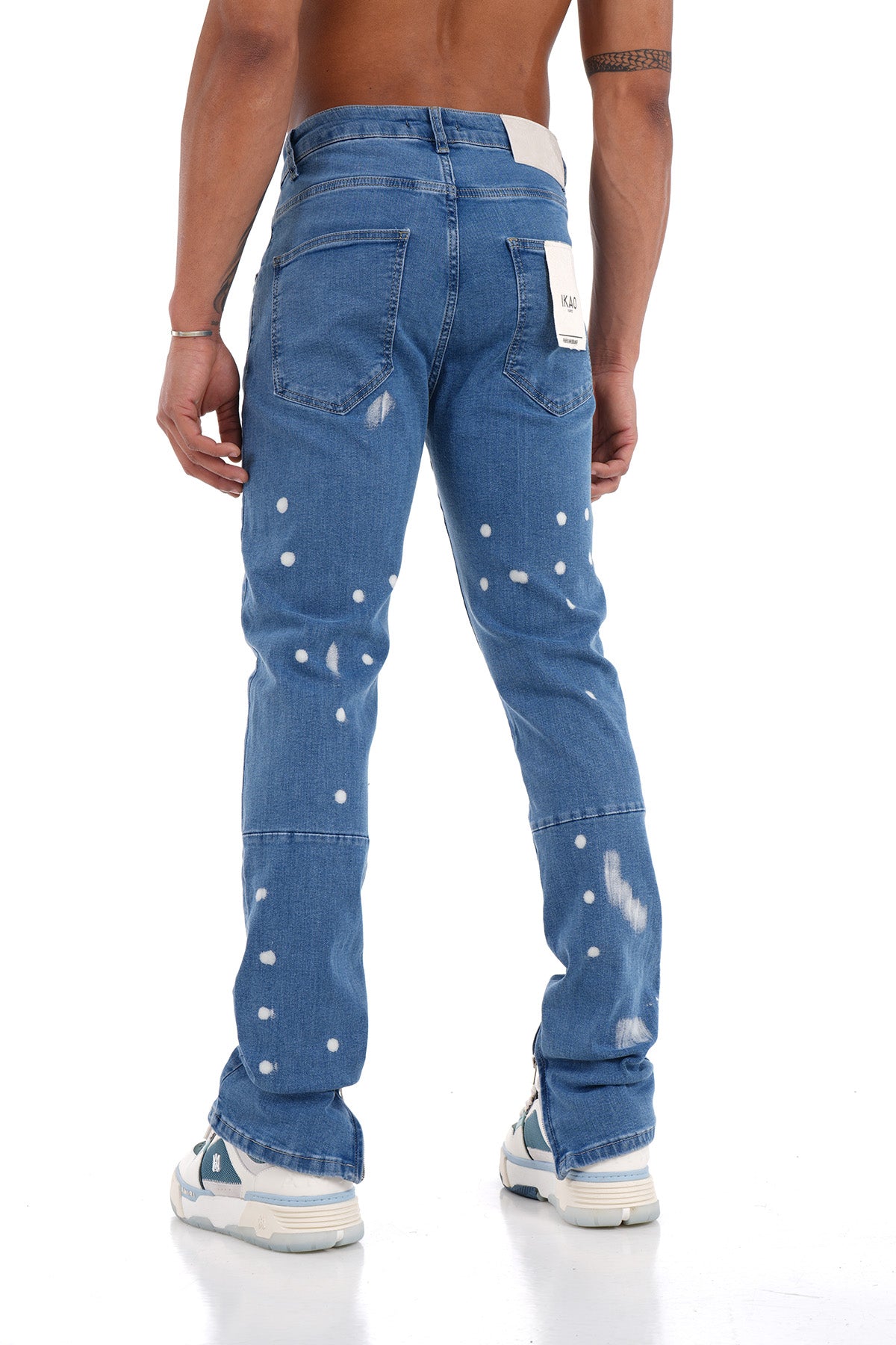 ZIP ANKLE JEANS LL200034