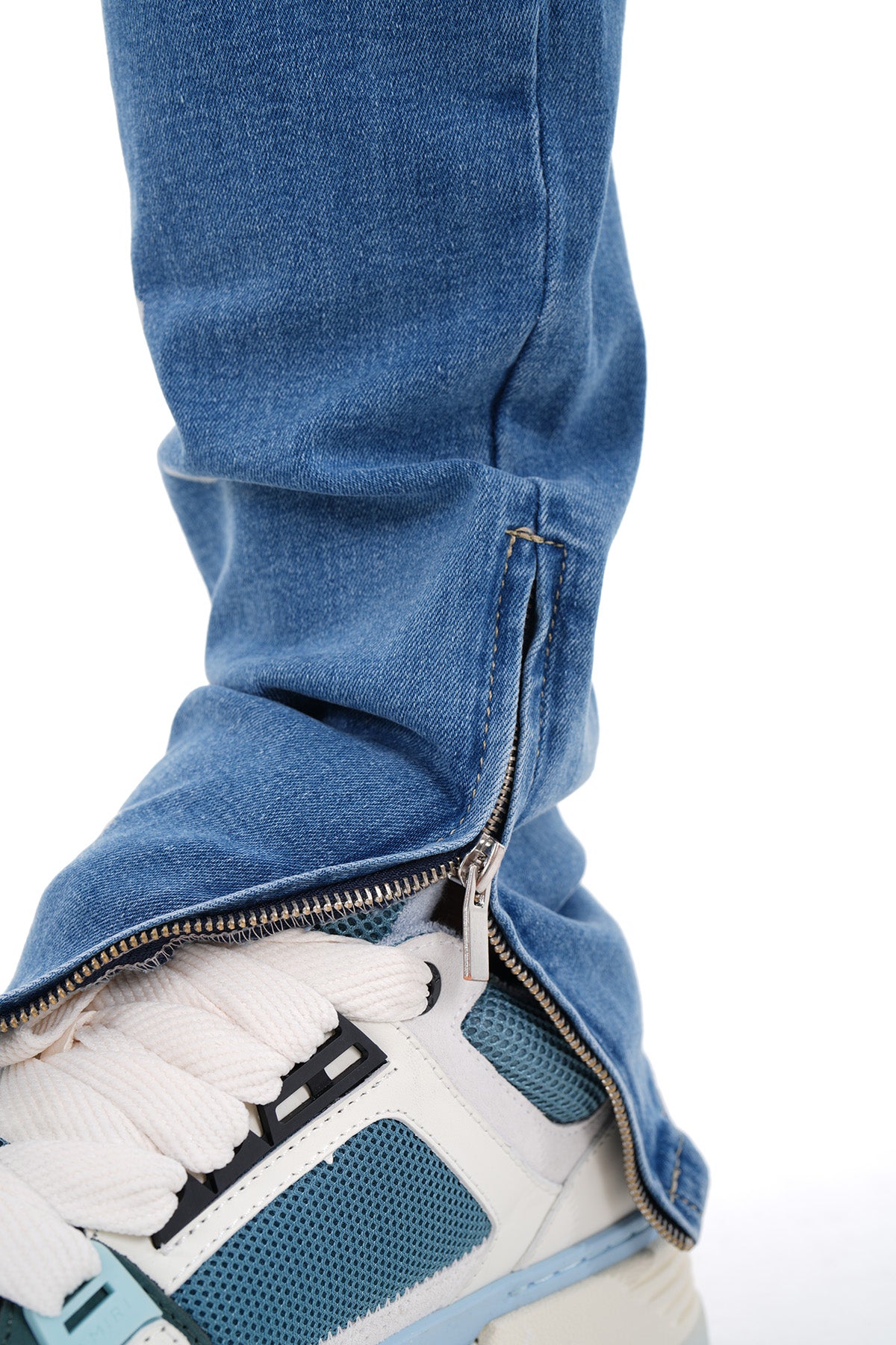 ZIP ANKLE JEANS LL200034