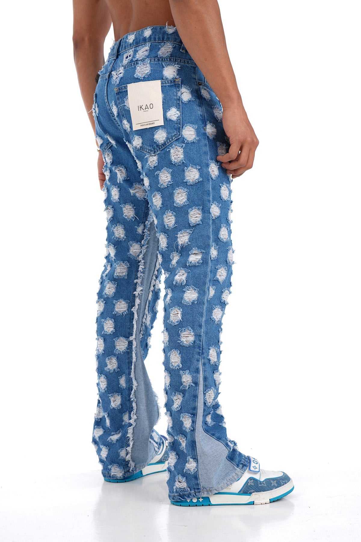 JEANSWEITE AUSGESTELLT LL2000163 - BLAU