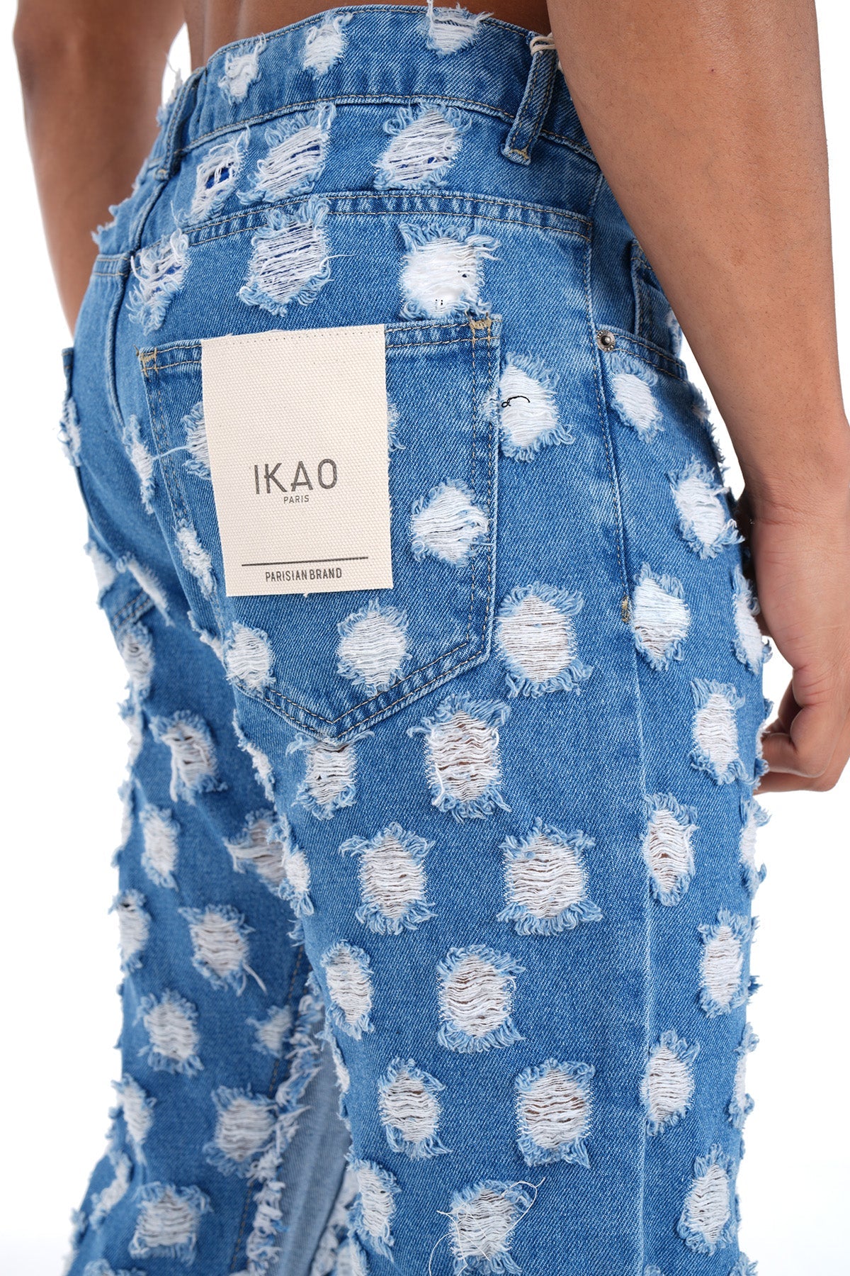 JEANSWEITE AUSGESTELLT LL2000163 - BLAU
