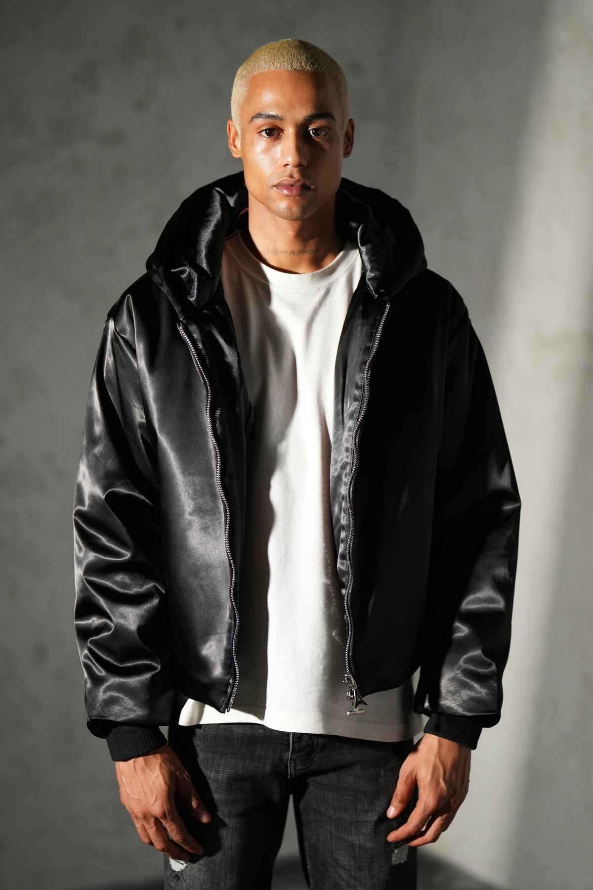 Leather-look jacket IPM261007