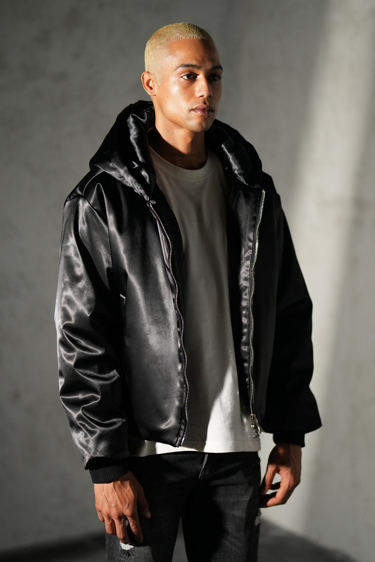 Leather-look jacket IPM261007