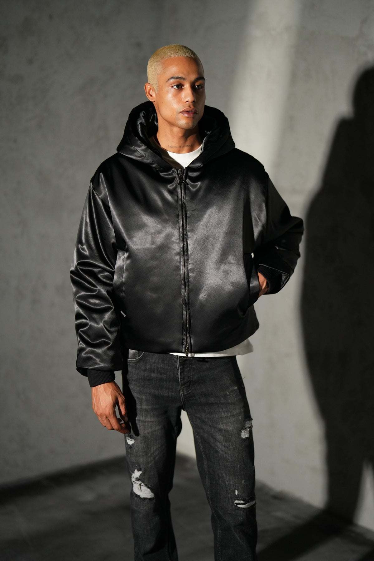 Leather-look jacket IPM261007