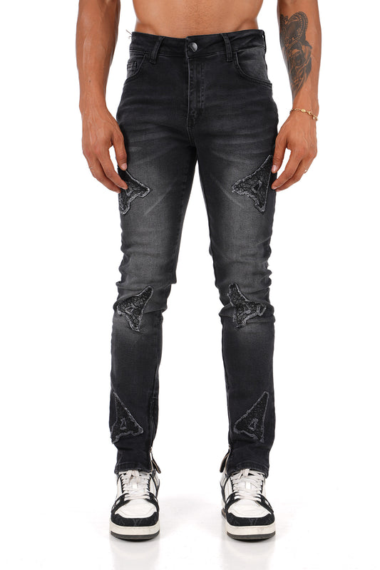 ZIPPED JEAN LL2000225