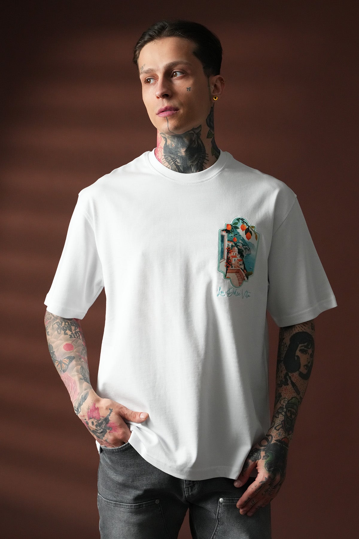 T-shirt oversize LP-2643