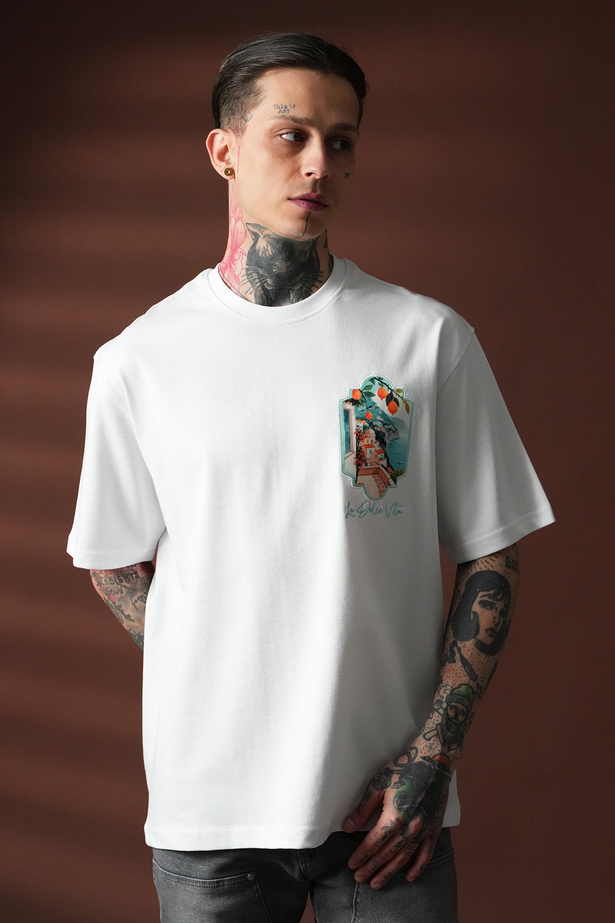 T-shirt oversize LP-2643