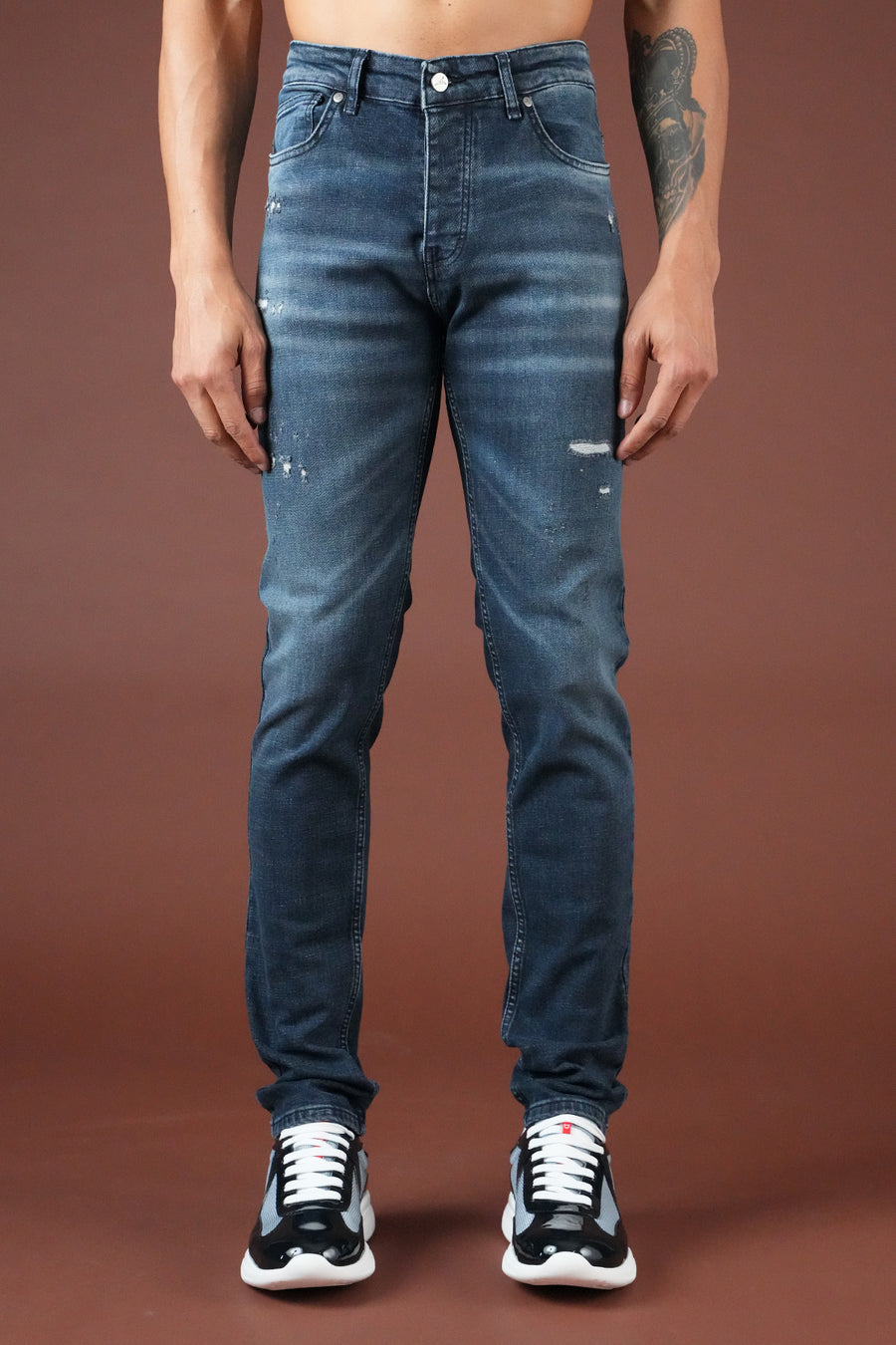 JEANS slim fit MEN'S FAMR-0066-2