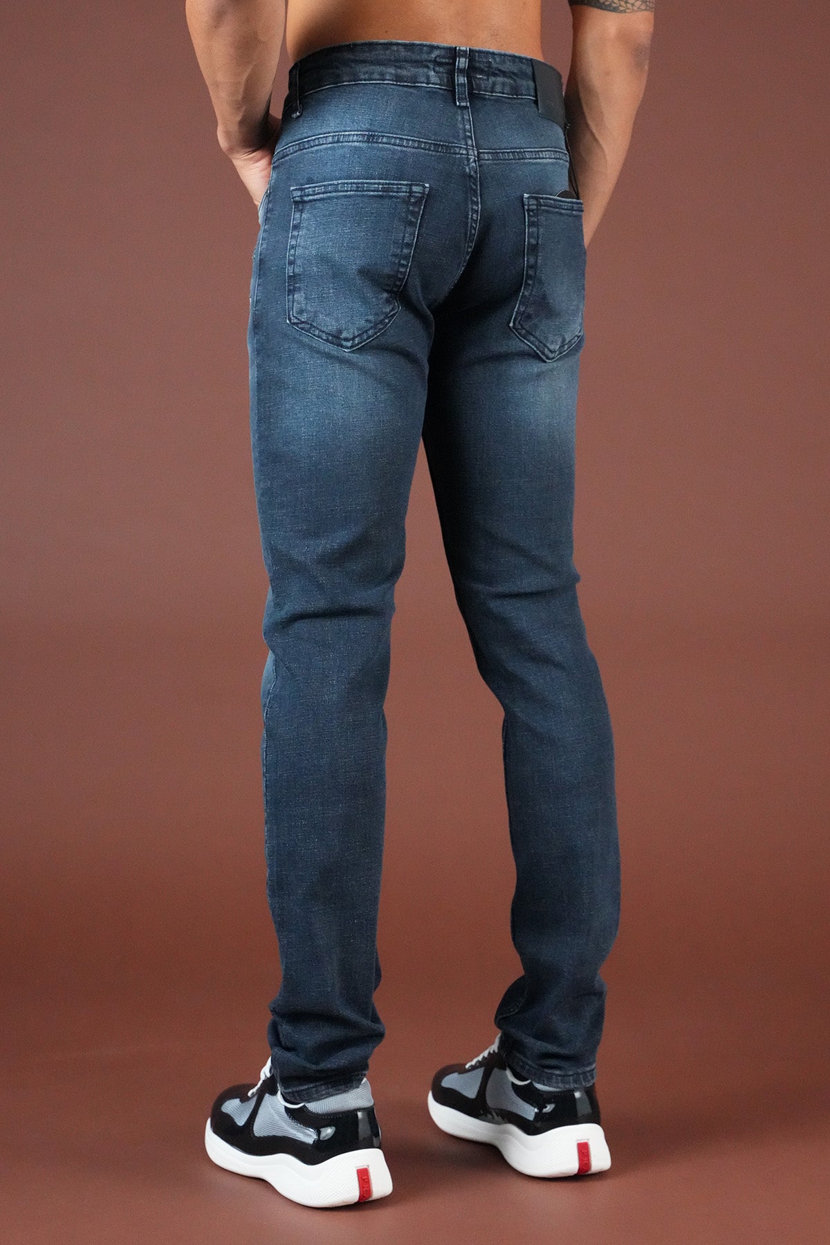 Herren-Slim-Fit-Jeans FAMR-0066-2