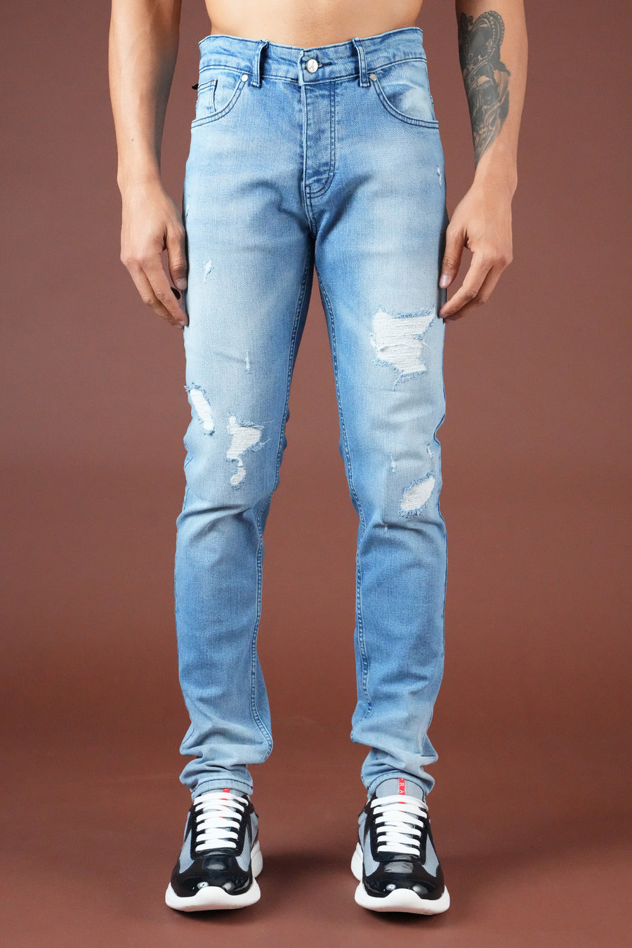 JEANS slim fit MEN'S FAMR-0079