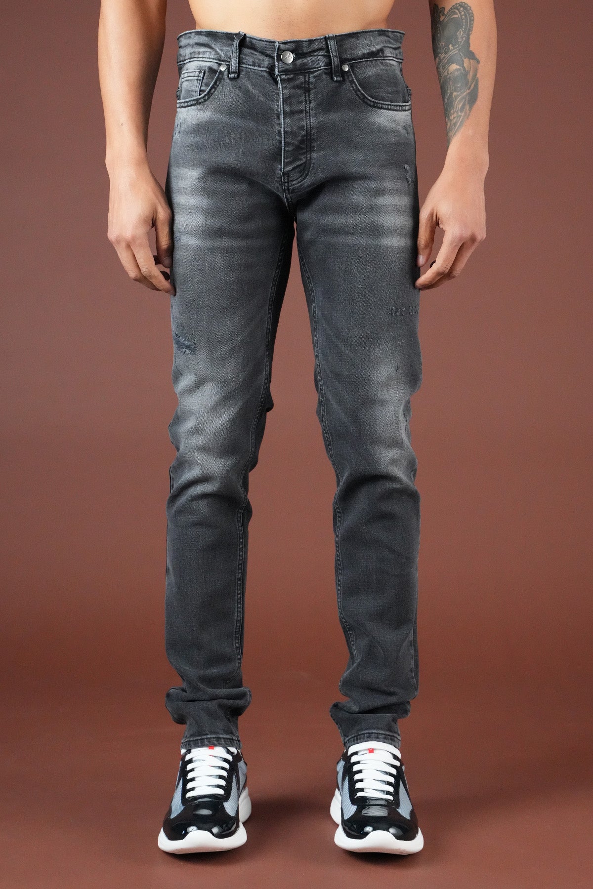 Slim-Fit-Jeans für Herren FAMR-0071