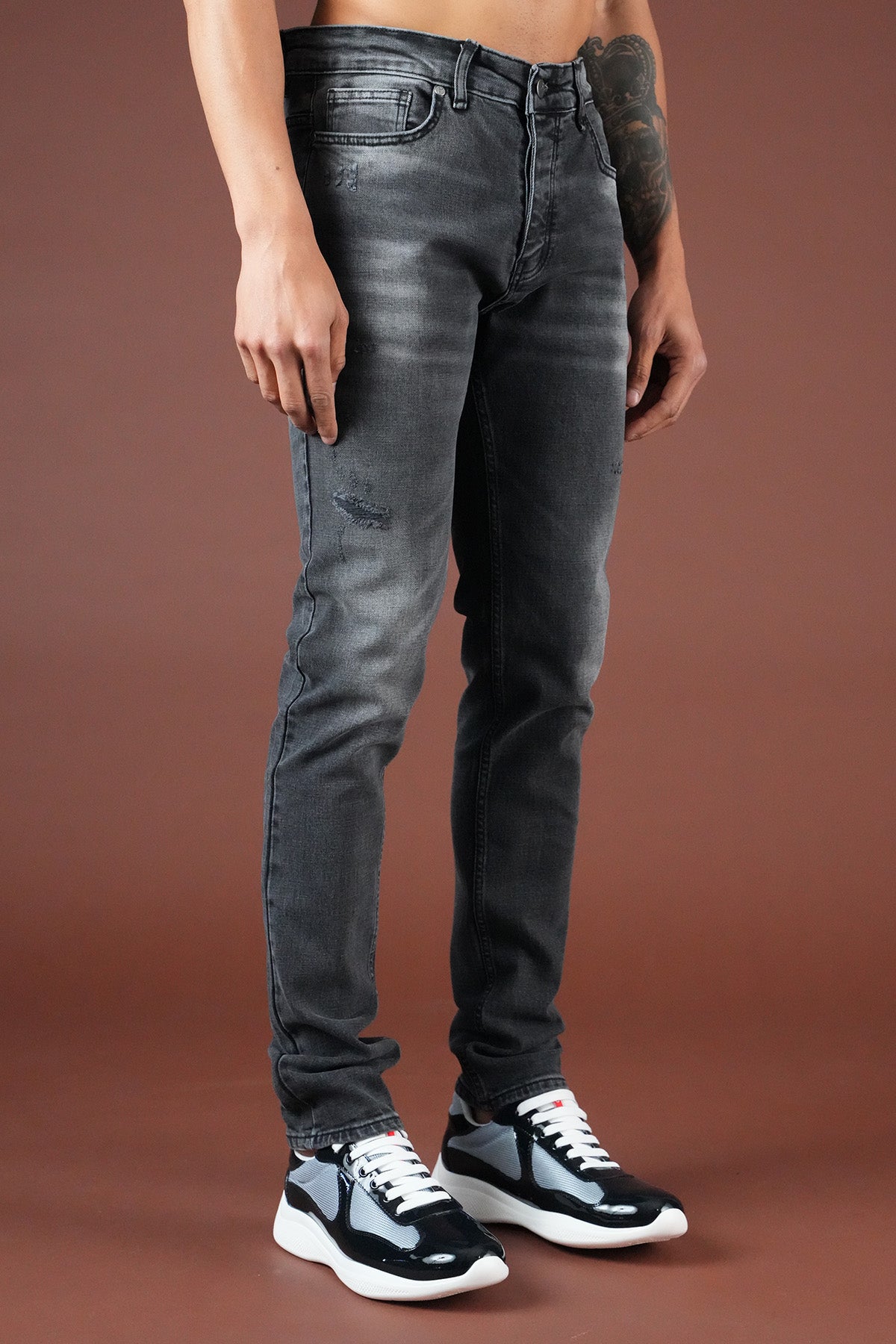 Slim-Fit-Jeans für Herren FAMR-0071