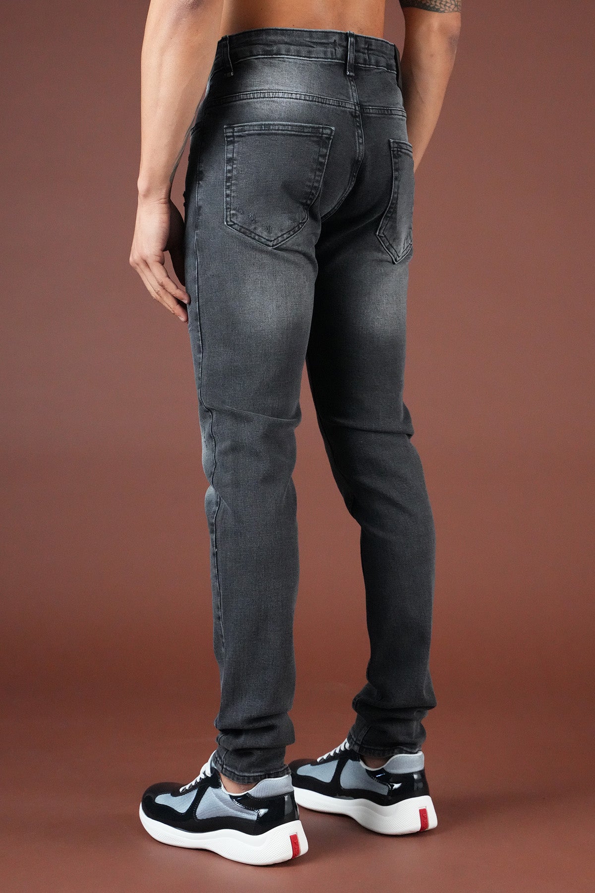 Slim-Fit-Jeans für Herren FAMR-0071