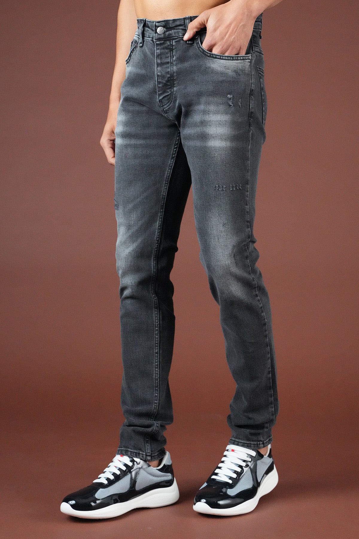Slim-Fit-Jeans für Herren FAMR-0071