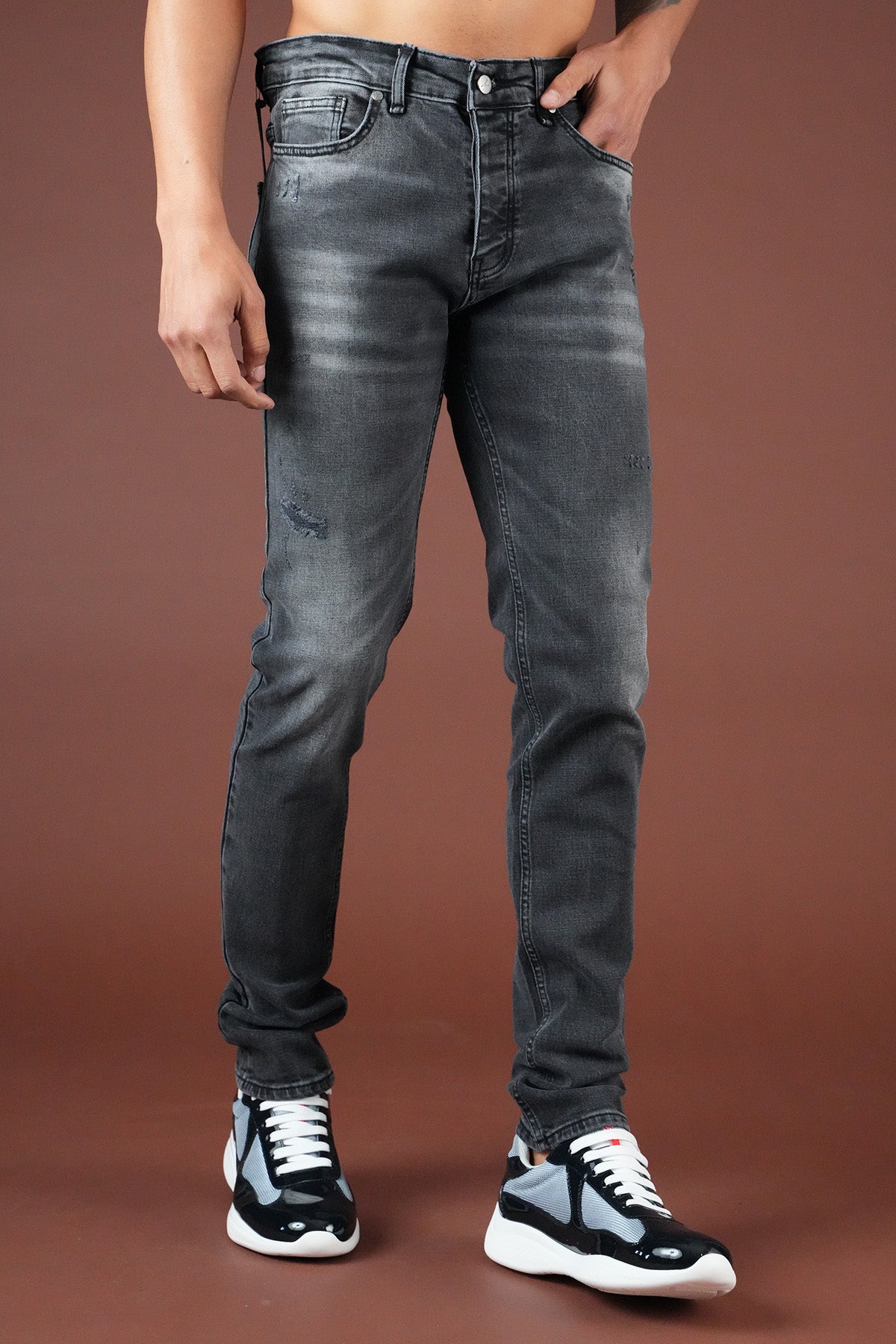 Slim-Fit-Jeans für Herren FAMR-0071