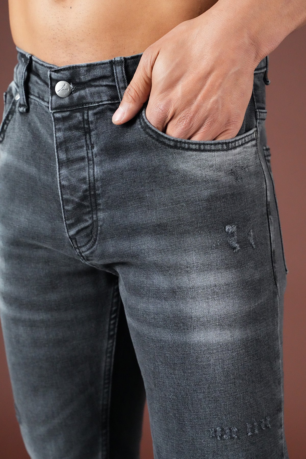 Slim-Fit-Jeans für Herren FAMR-0071