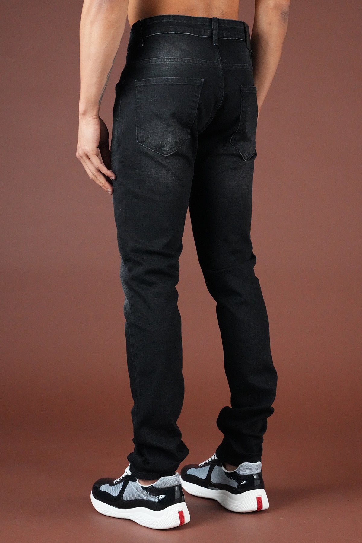Slim Fit Jeans für Herren FAMR-0067