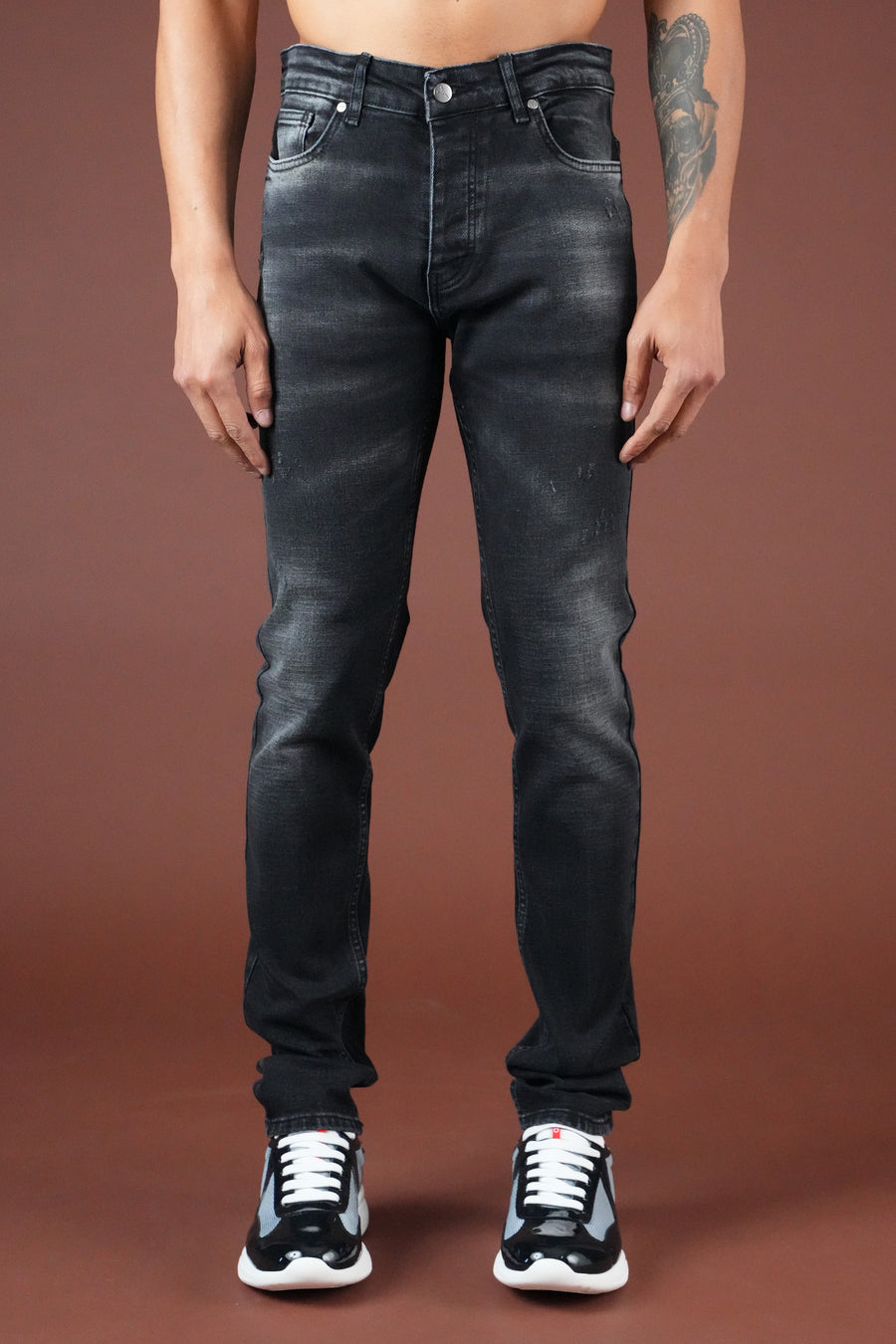 JEANS slim fit MEN'S FAMR-0069