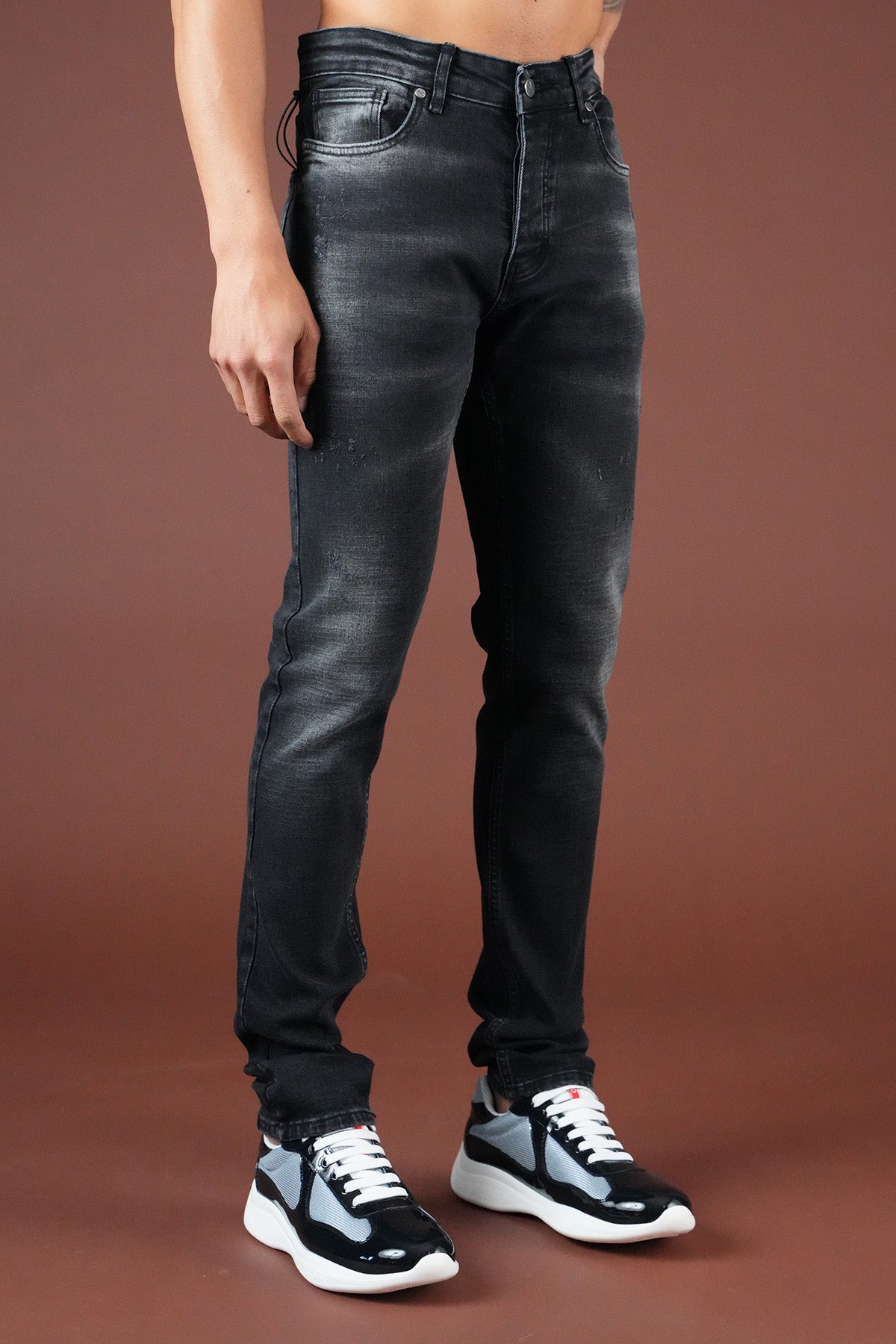 JEANS slim fit MEN'S FAMR-0069