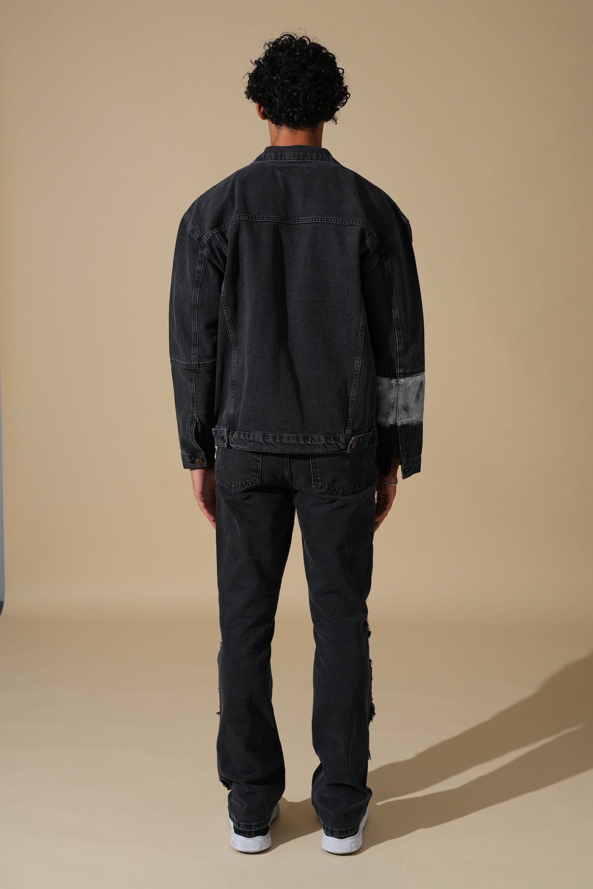 Ensemble denim contrasté FG115