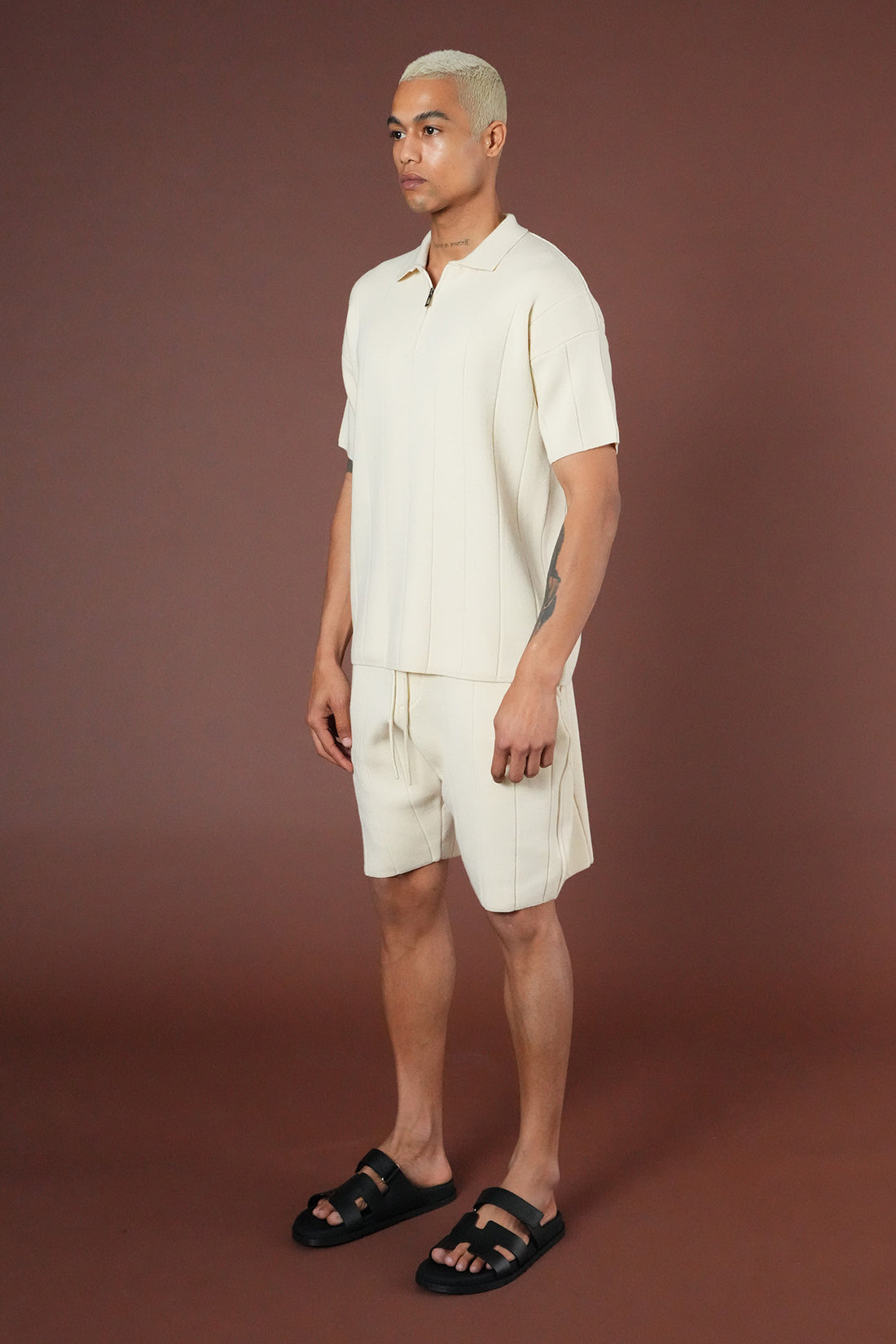 Strickset T-Shirt und Shorts LL061054
