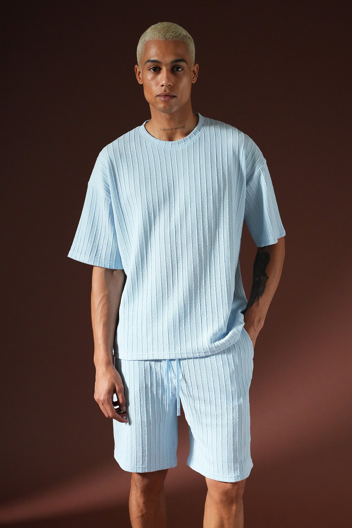 Oversize T-Shirt- und Shorts-Set IPM1105