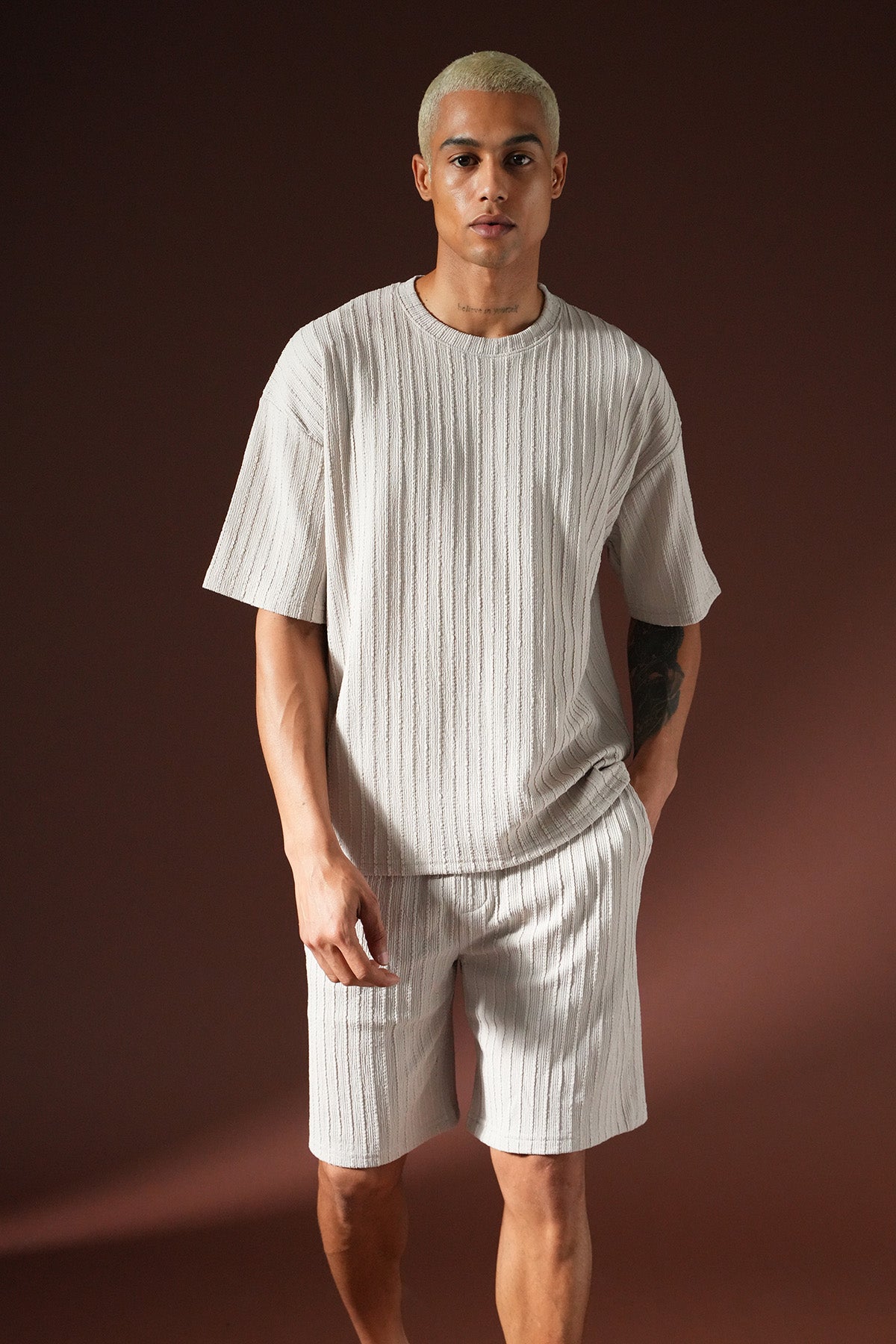 Oversize T-Shirt- und Shorts-Set IPM1105