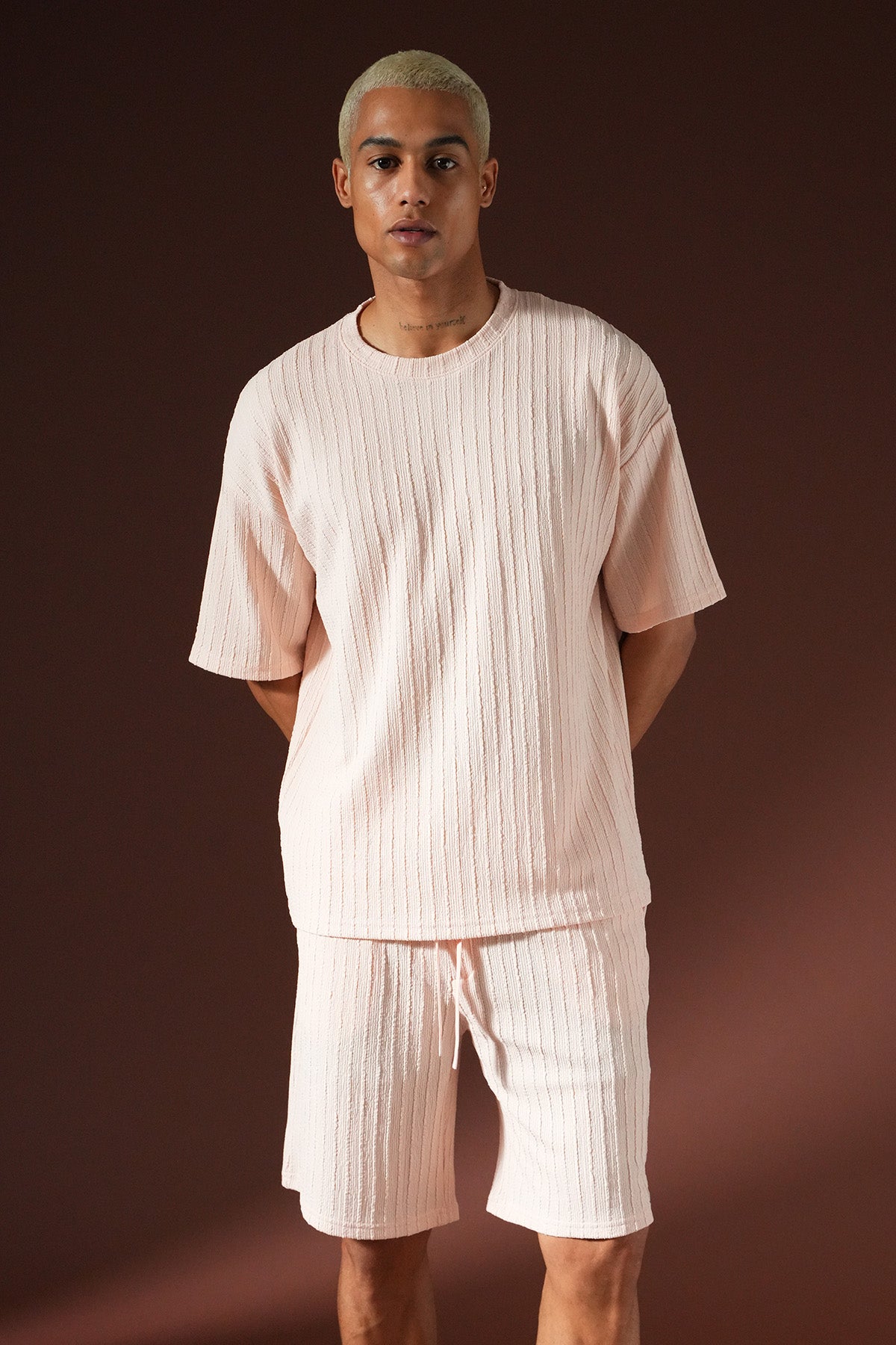 Oversize T-Shirt- und Shorts-Set IPM1105