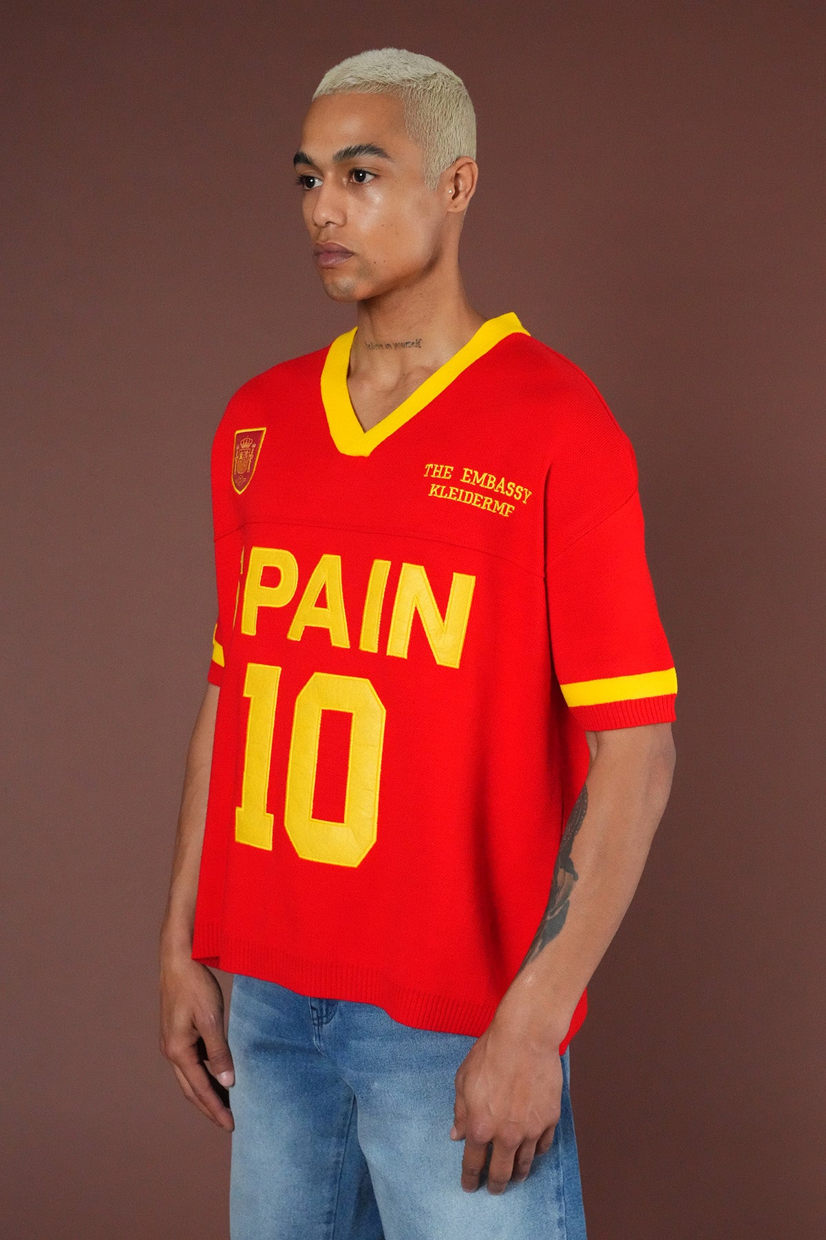 T-shirt oversize en maille 3363
