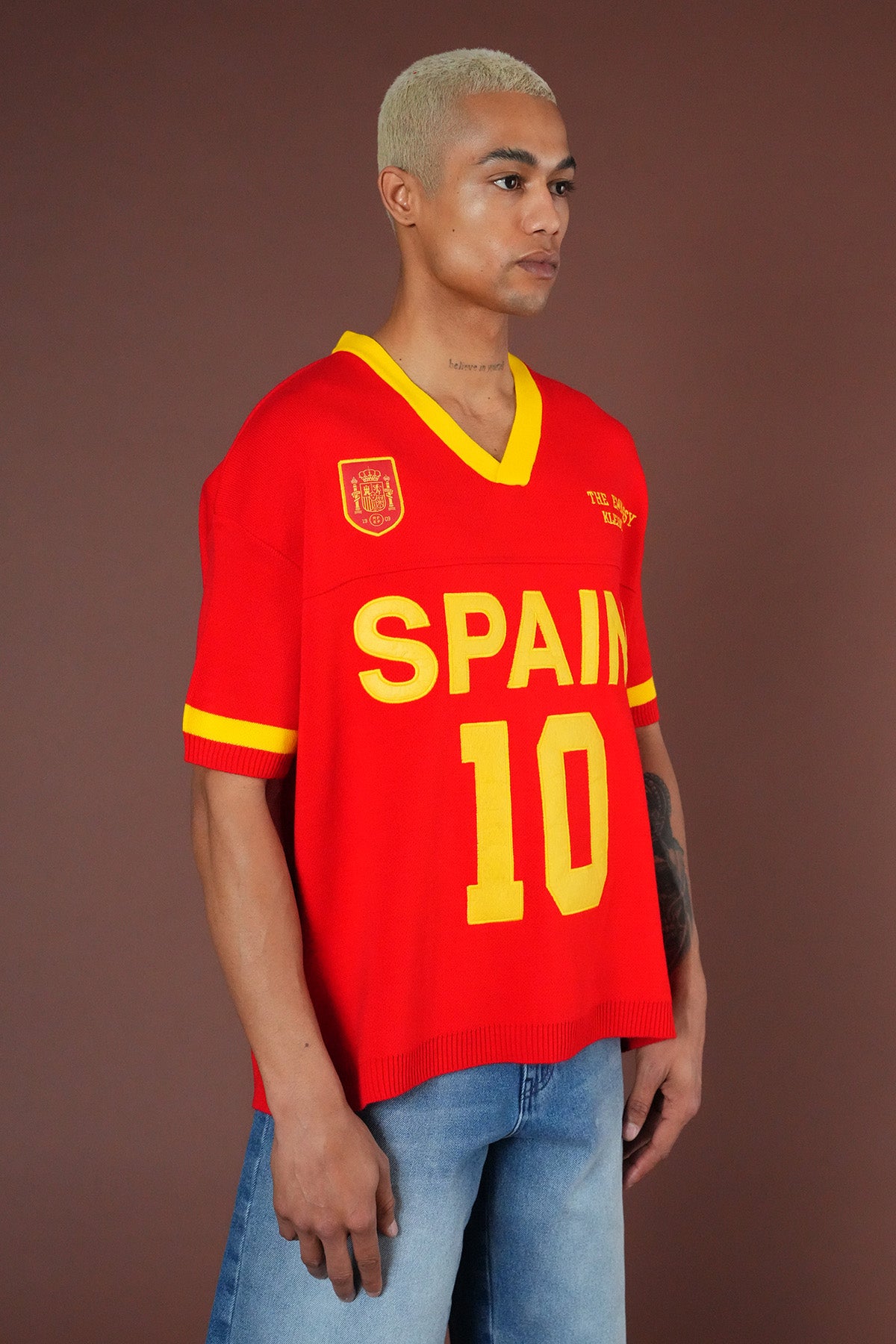 T-shirt oversize en maille 3363