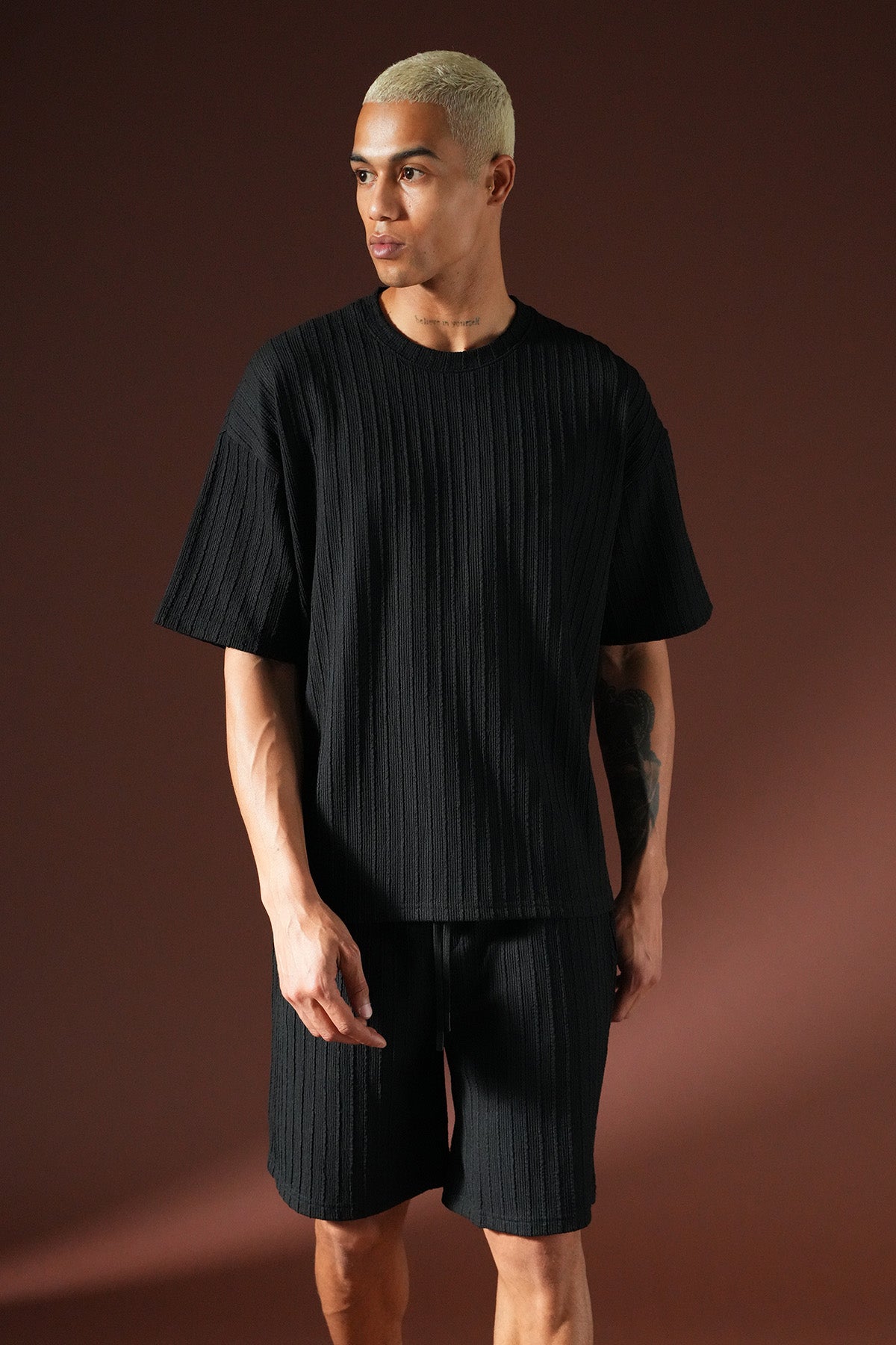 Oversize T-Shirt- und Shorts-Set IPM1105