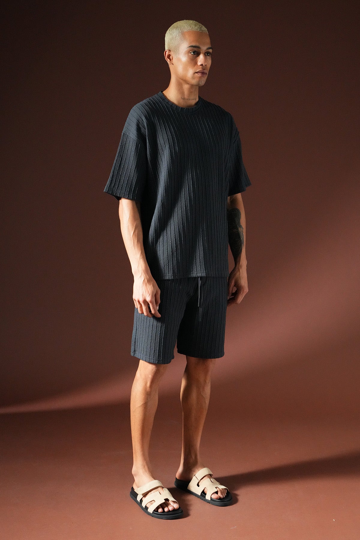 Oversize T-Shirt- und Shorts-Set IPM1105