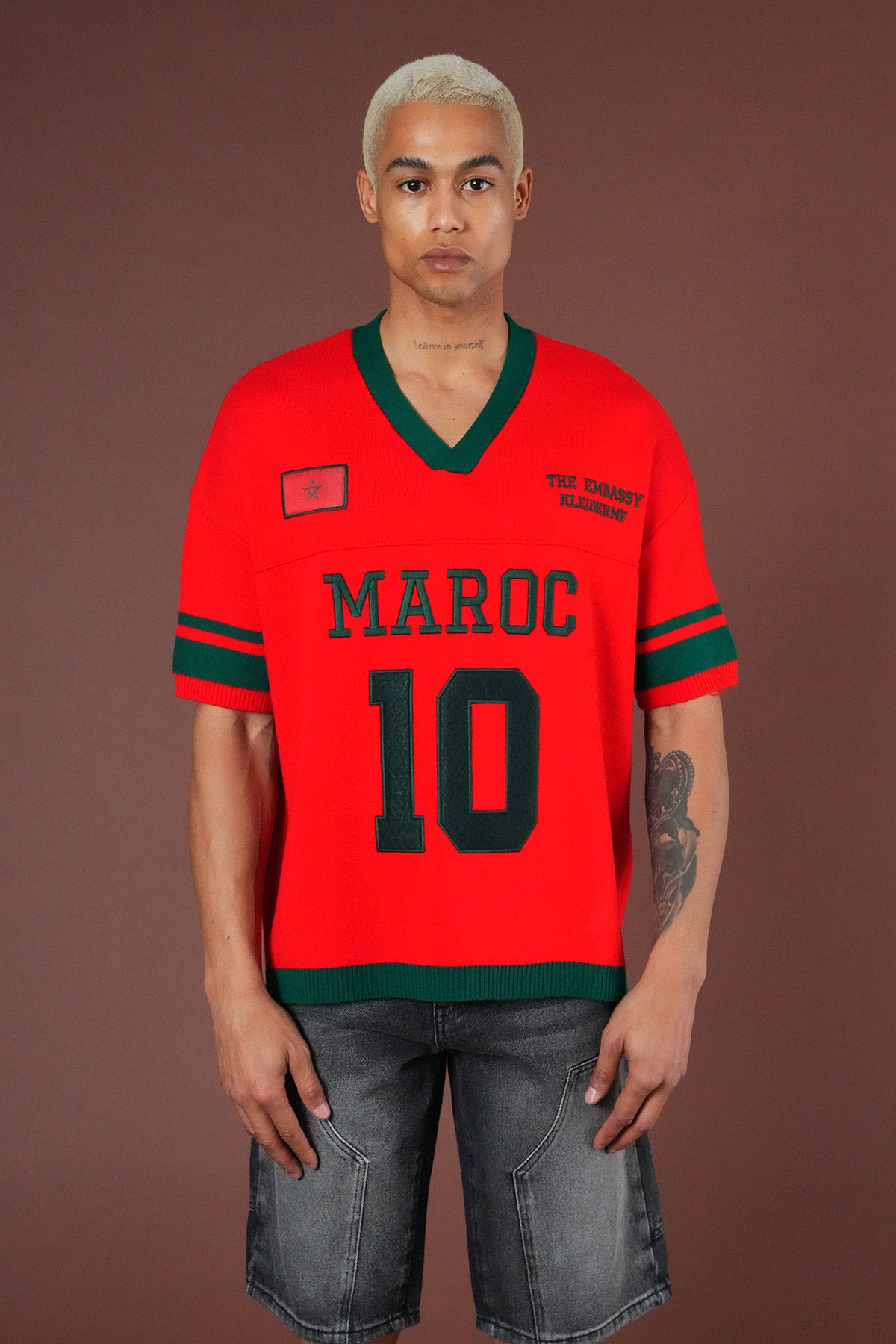 T-shirt oversize en maille 3407