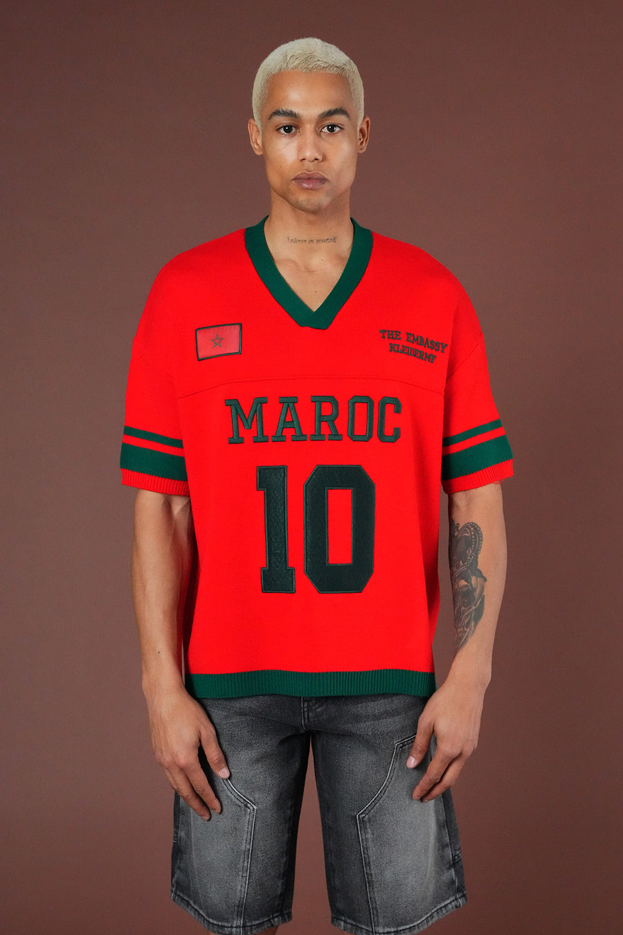 T-shirt oversize en maille 3407