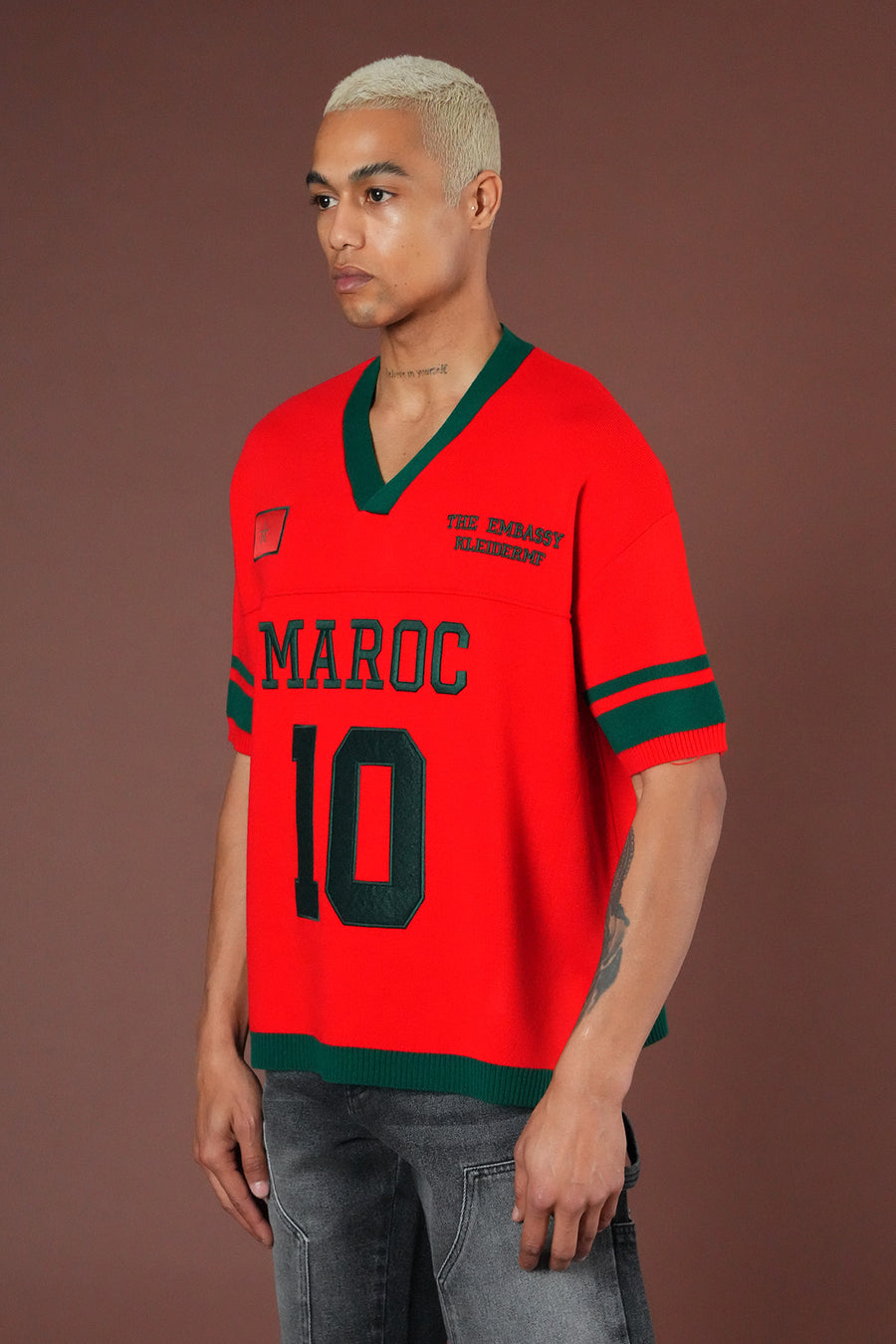 T-shirt oversize en maille 3407