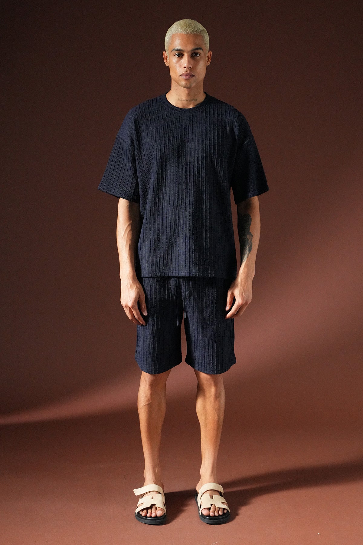 Oversize T-Shirt- und Shorts-Set IPM1105