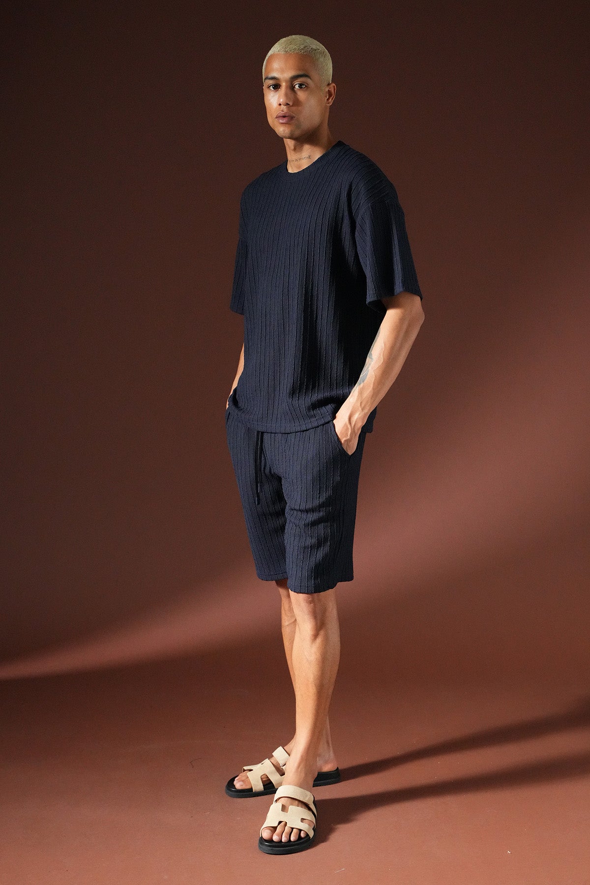 Oversize T-Shirt- und Shorts-Set IPM1105