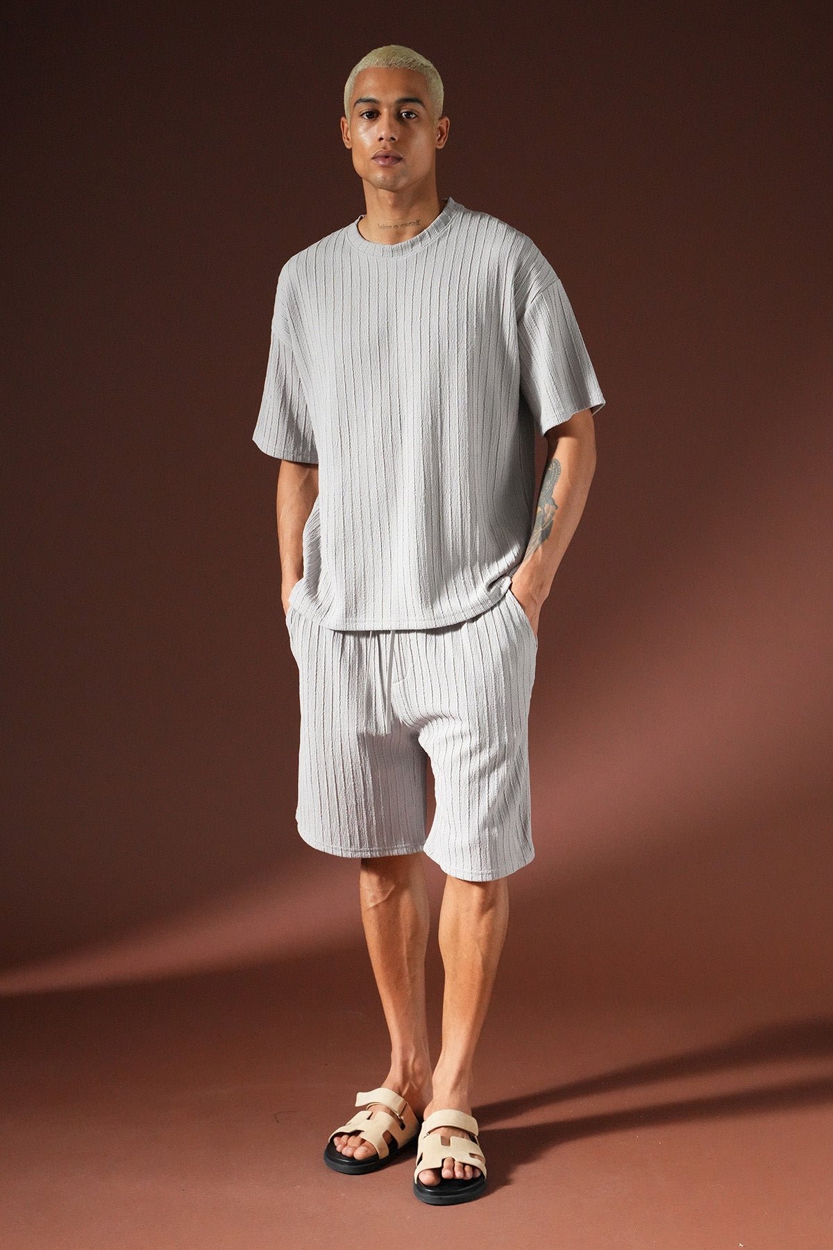 Oversize T-Shirt- und Shorts-Set IPM1105