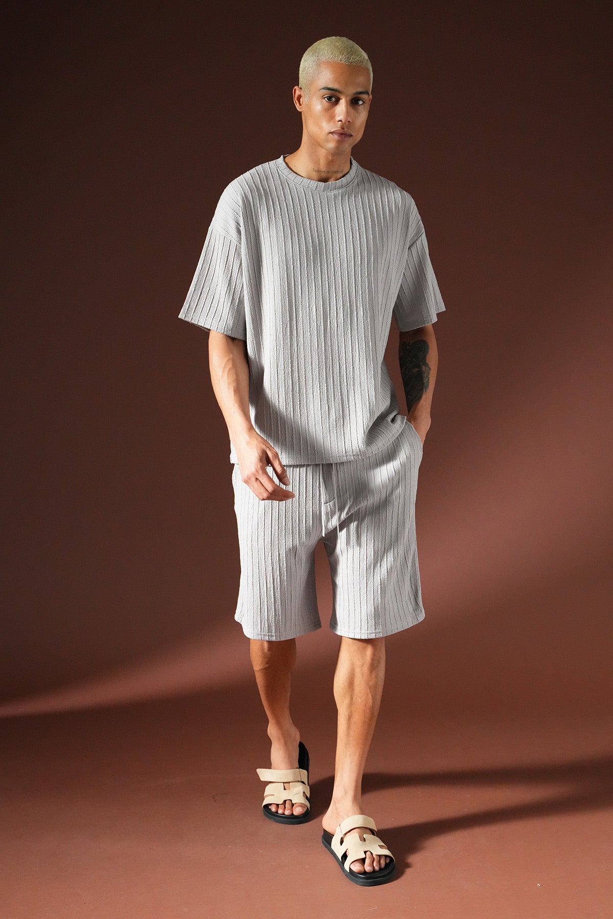 Oversize T-Shirt- und Shorts-Set IPM1105