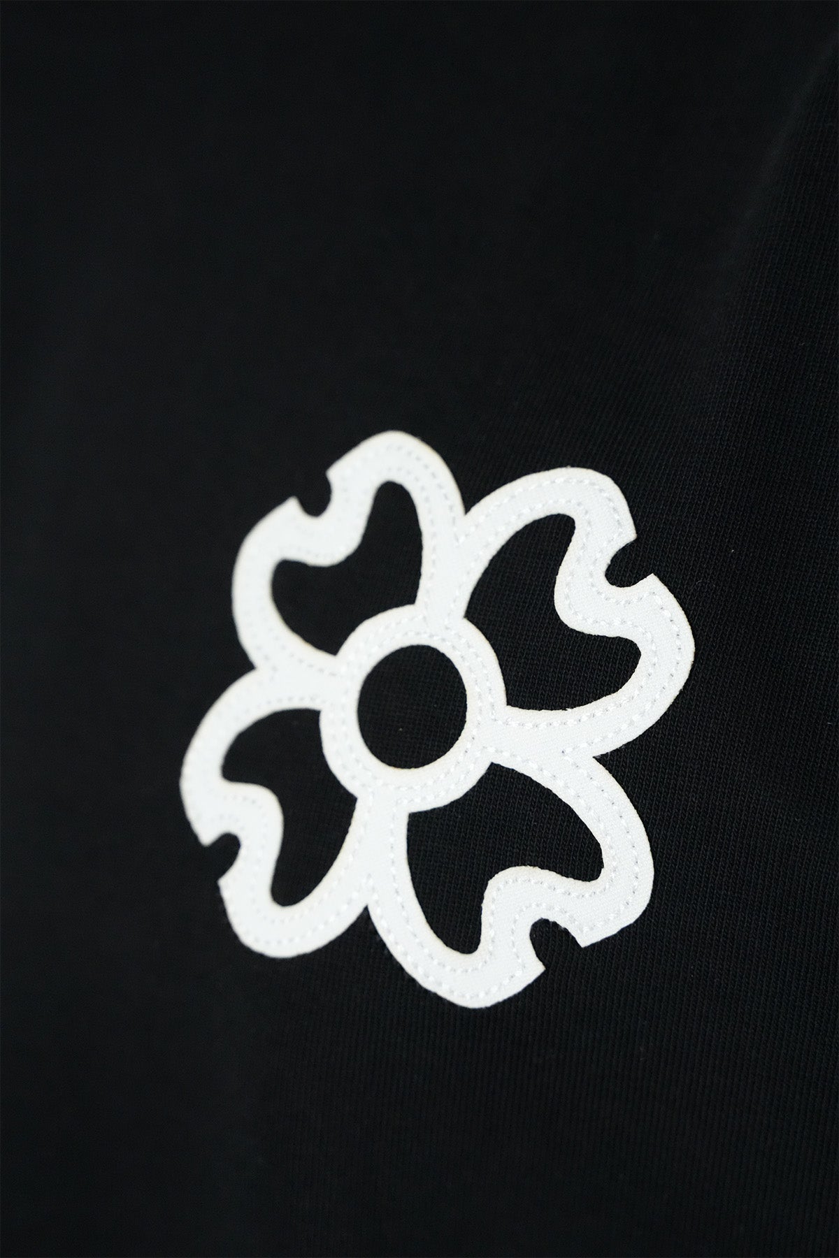T-shirt MEN'S avec applique fleur devant AND dos LL1100161