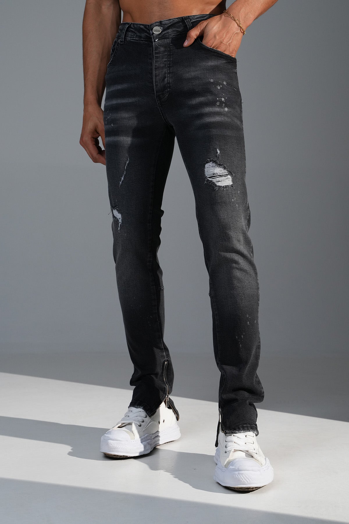 ZIPPED JEAN LL2000308